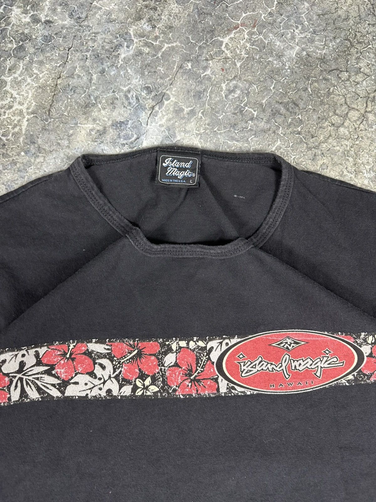 Vintage Vintage Perfectly Cropped Hawaii Tee Size US L / EU 52-54 / 3 - 3 Thumbnail