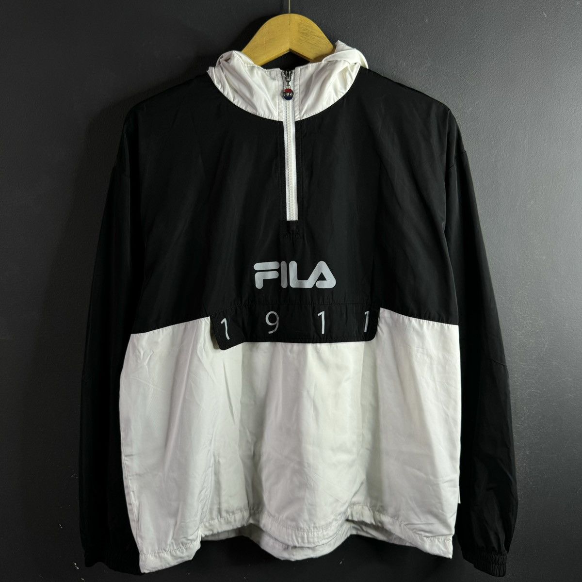 Fila Vintage Fila 1911 Anorak Half Zipper Jacket Size US M / EU 48-50 / 2 - 1 Thumbnail
