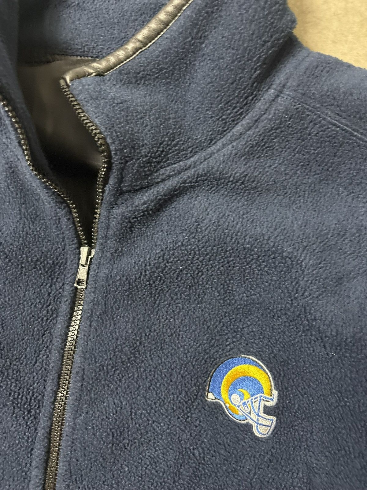 NFL Vintage 1990’s Los Angeles Rams fleece vest Size US XXL / EU 58 / 5 - 3 Thumbnail