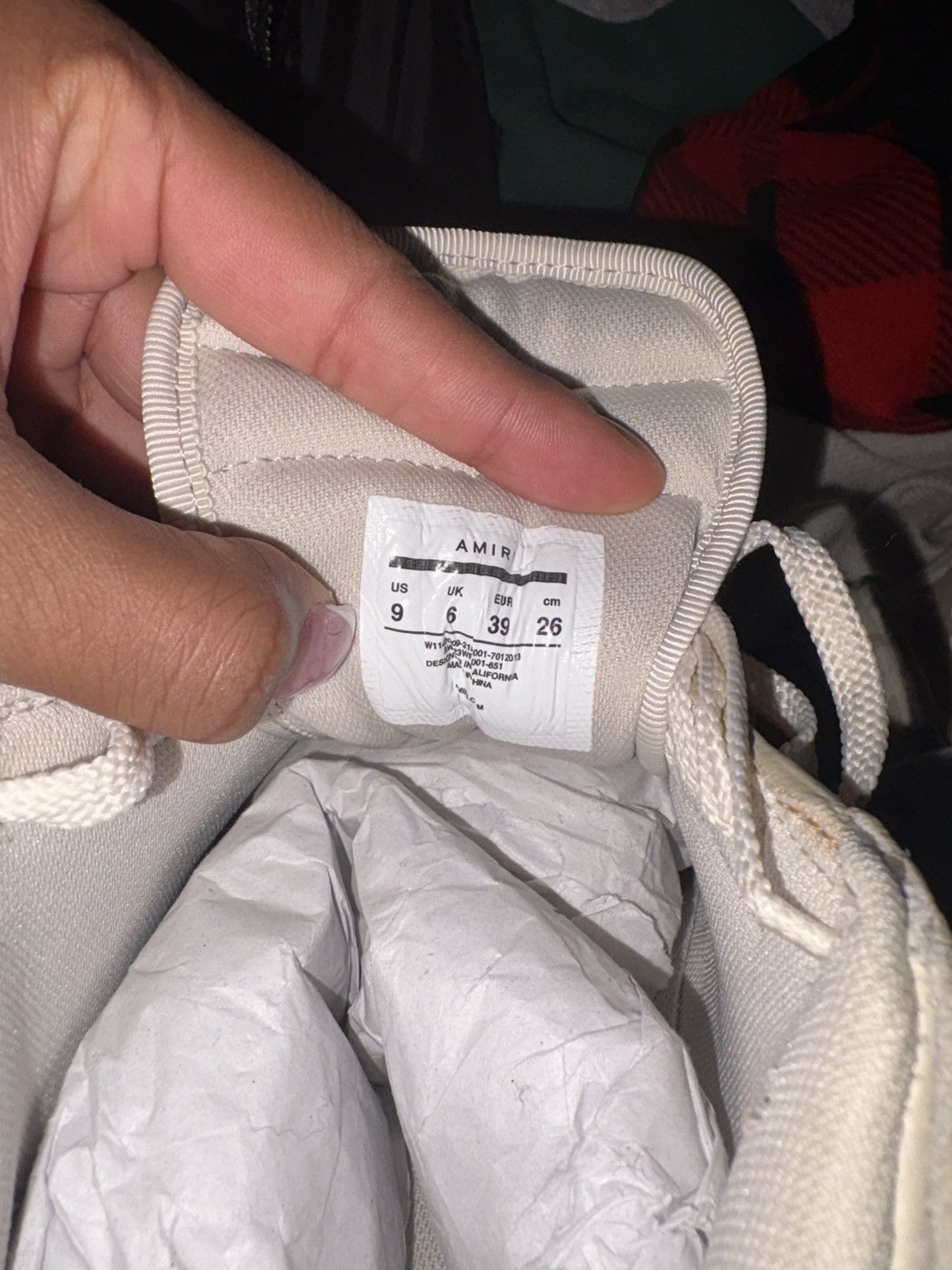 Amiri Amiri Womens Skel Low Top ‘Beige Pink’ Size US 9 / IT 39 - 8 Thumbnail