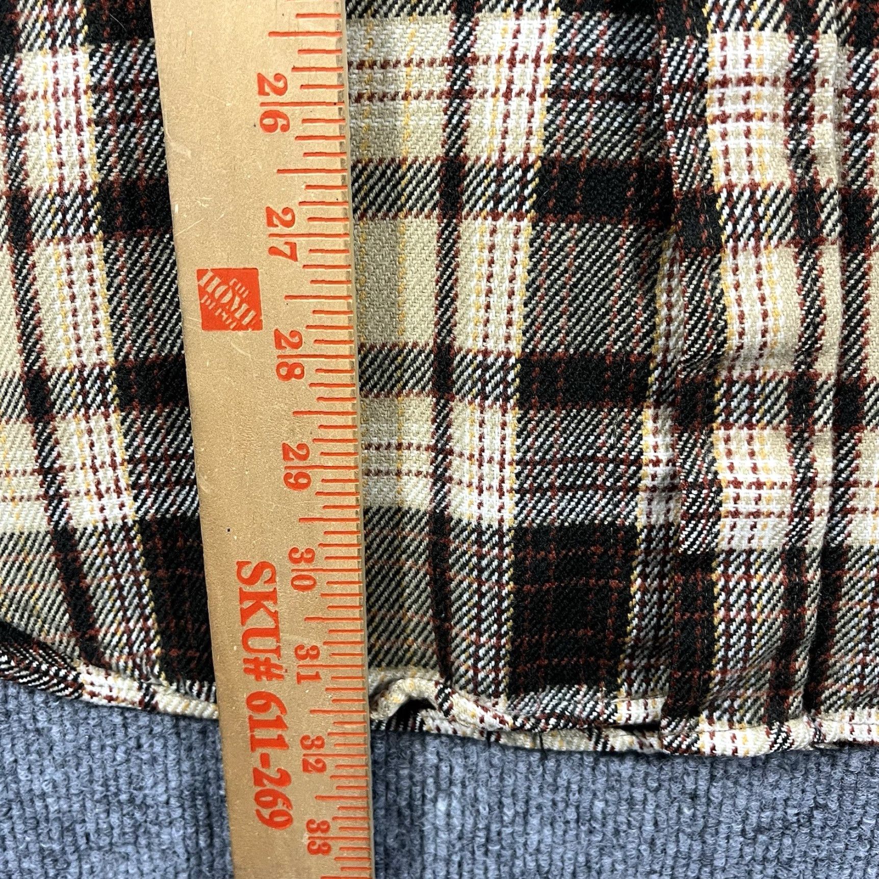 Vintage VINTAGE St John’s Bay Men’s L Brown Plaid Button-Up Flannel Shirt 90s Size US L / EU 52-54 / 3 - 6 Thumbnail