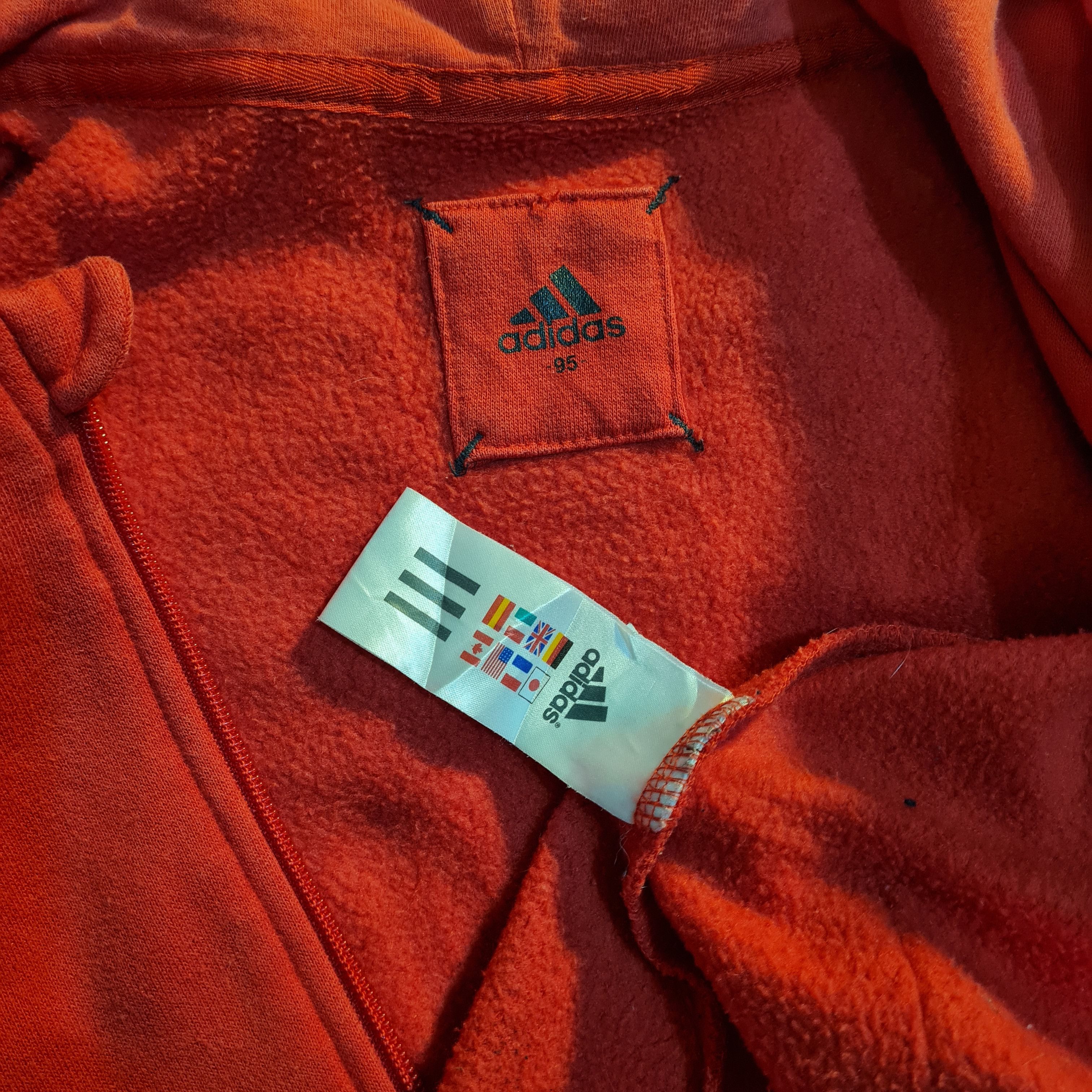 Adidas Zipper Hoodie Adidas Size US L / EU 52-54 / 3 - 3 Thumbnail