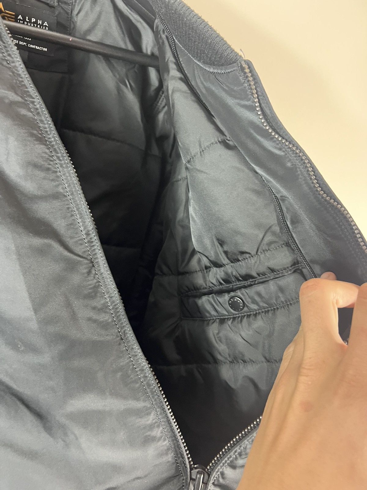 Alpha Industries VINTAGE🔥ALPHA INDUSTRIES OVERSIZE BOMBER FLY MA-1 RAR JACKET Size US L / EU 52-54 / 3 - 5 Thumbnail