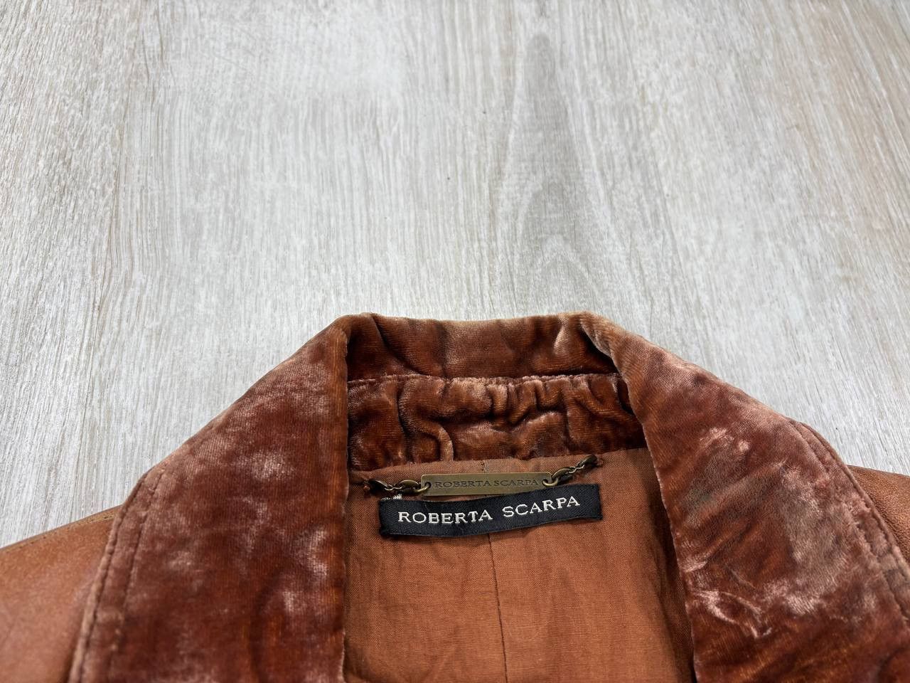 Japanese Brand × Vintage Womens leather jacket Roberta Scarpa Size 42 Size M / US 6-8 / IT 42-44 - 6 Thumbnail