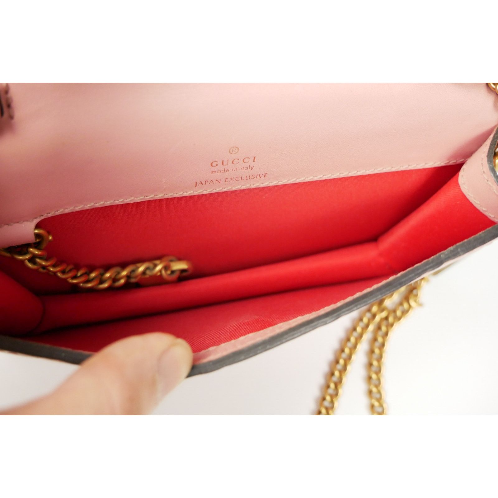 Gucci Gucci Cherries Wallet on Chain Mini Size ONE SIZE - 12 Thumbnail