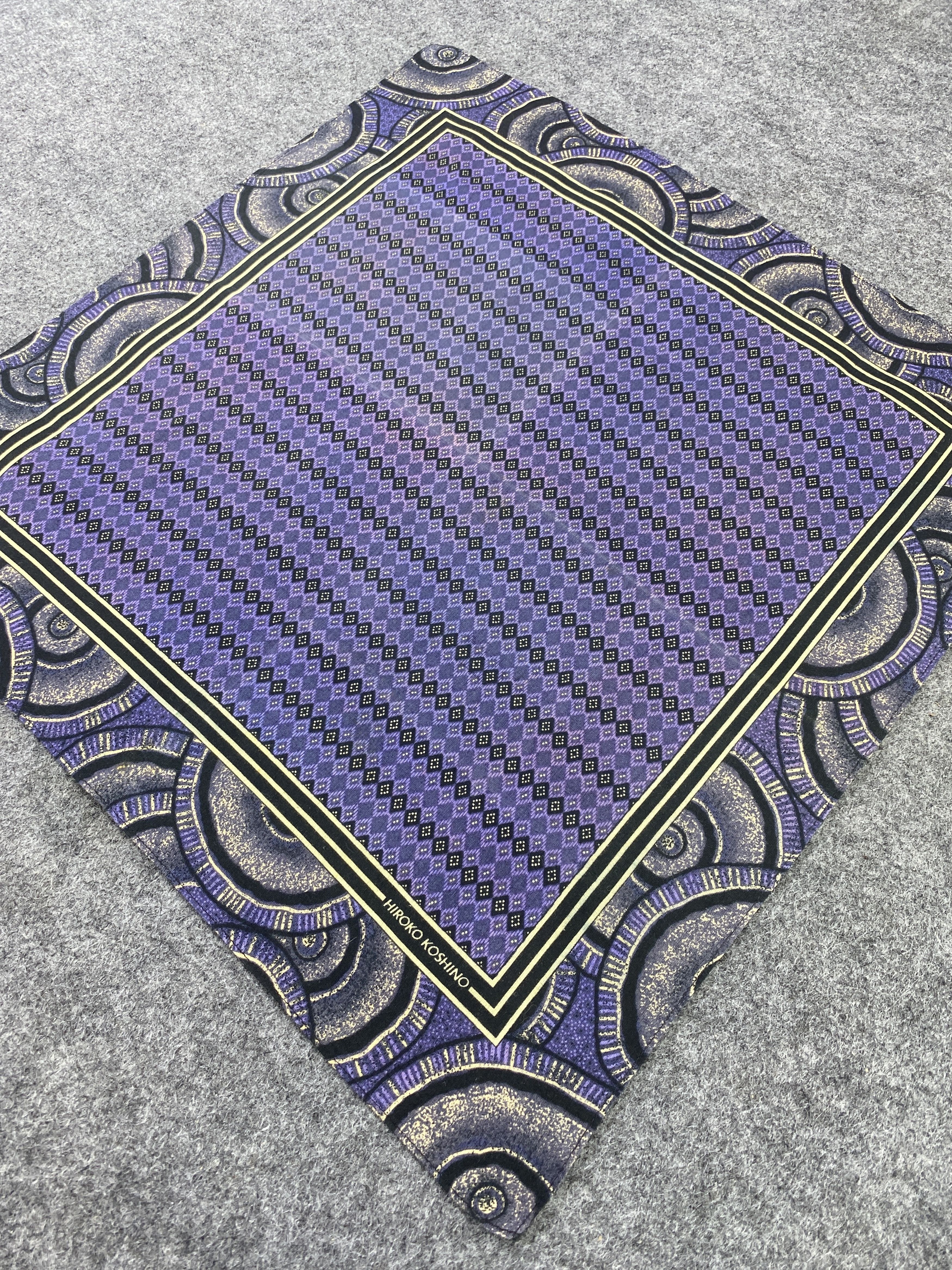 Hiroko Koshino Homme Hiroko Koshino Handkerchief / Bandana / Neckerchief-B104 Size ONE SIZE - 4 Thumbnail
