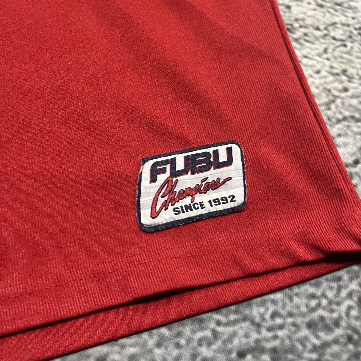 Fubu Vintage Y2K FUBU 05 Jersey Hip-Hop Skater Red Blue Large Size US L / EU 52-54 / 3 - 4 Thumbnail
