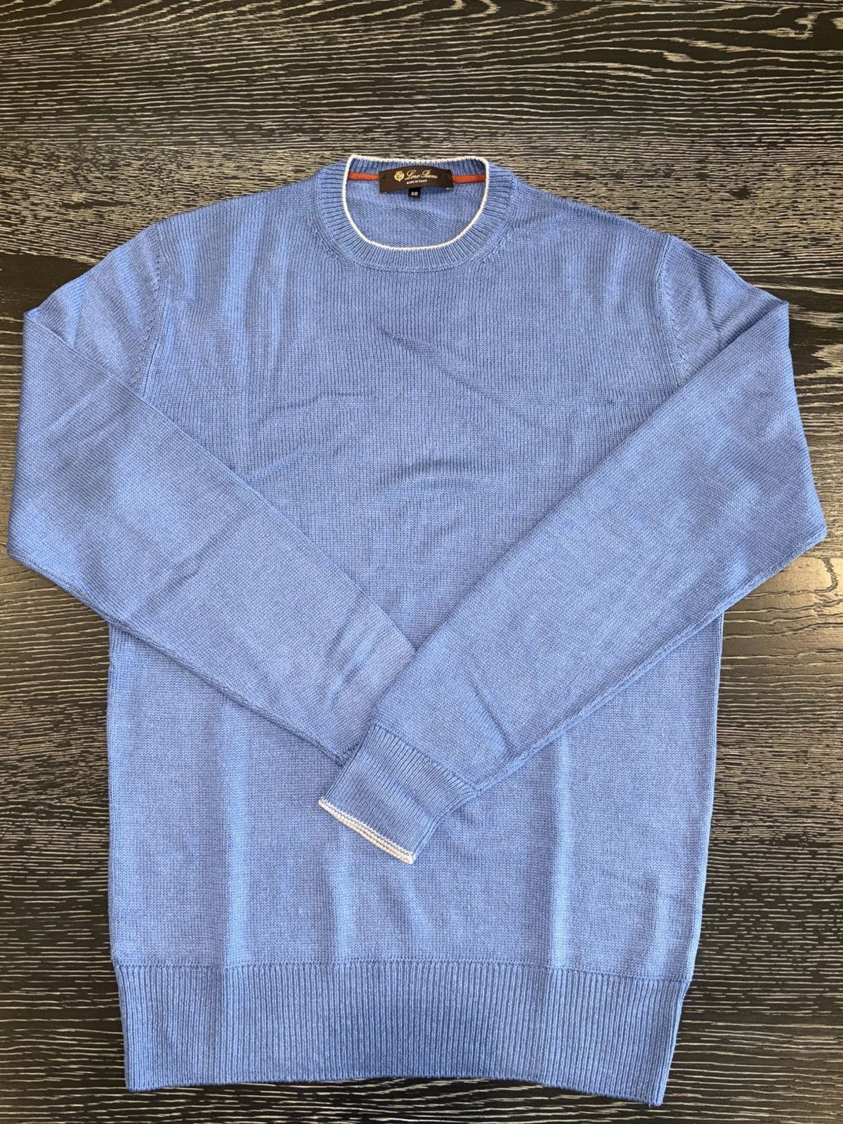 Loro Piana Loro Piana Light Blue Sweater Size US M / EU 48-50 / 2 - 2 Thumbnail