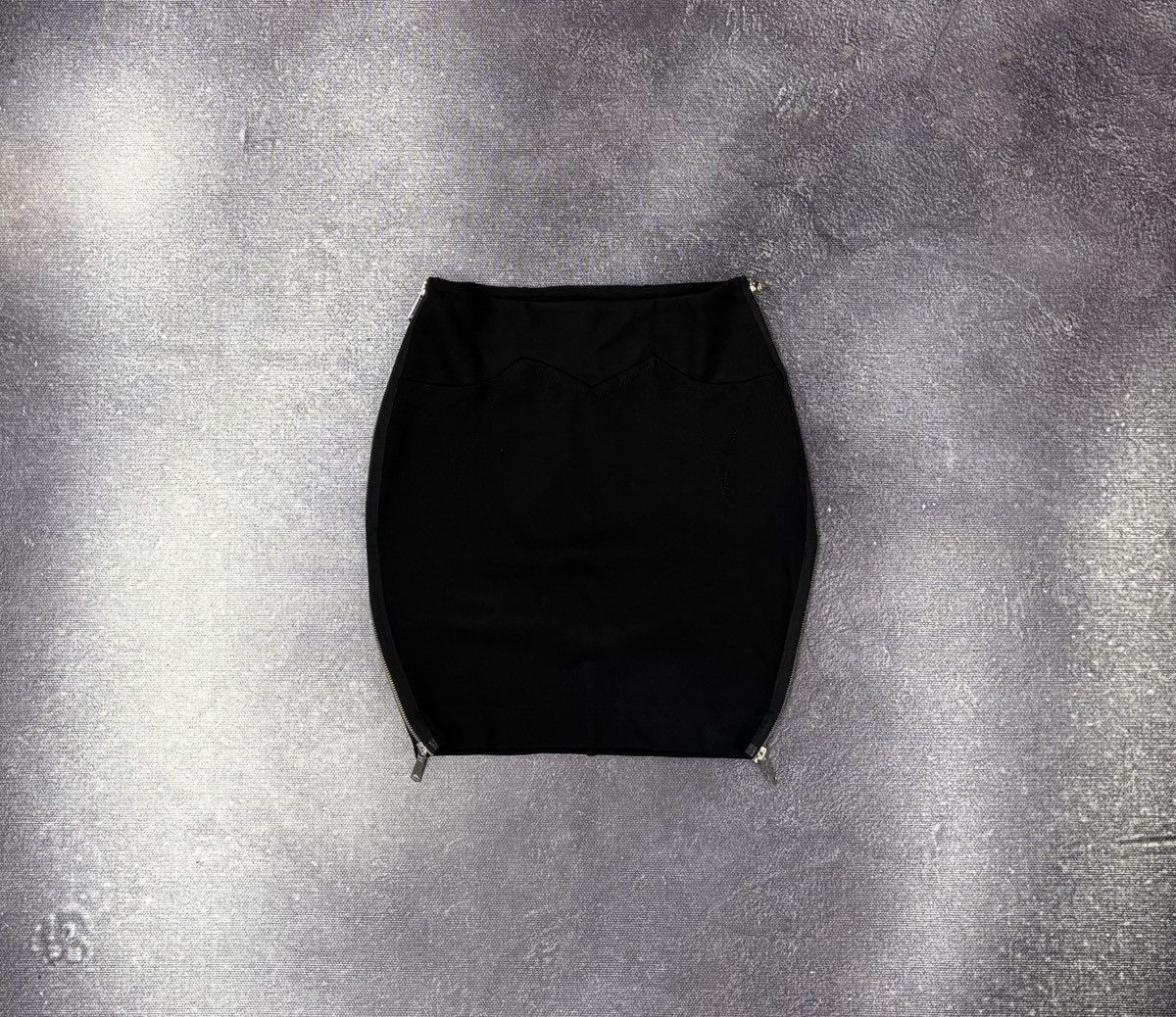 Diesel Diesel O-Gilda NWT Women’s Black Stretch Mini Skirt Size 26" / US 2 / IT 38 - 1 Thumbnail