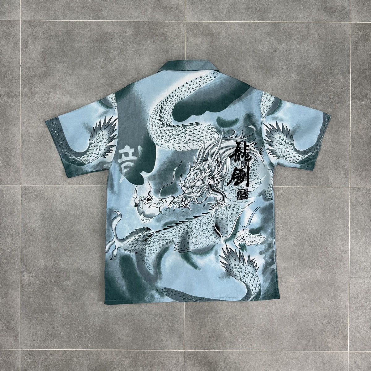 Japanese Brand × Vintage Dragon Japanese Style Aloha Hawaiian Button Shirt Size XL Size US XL / EU 56 / 4 - 11 Thumbnail