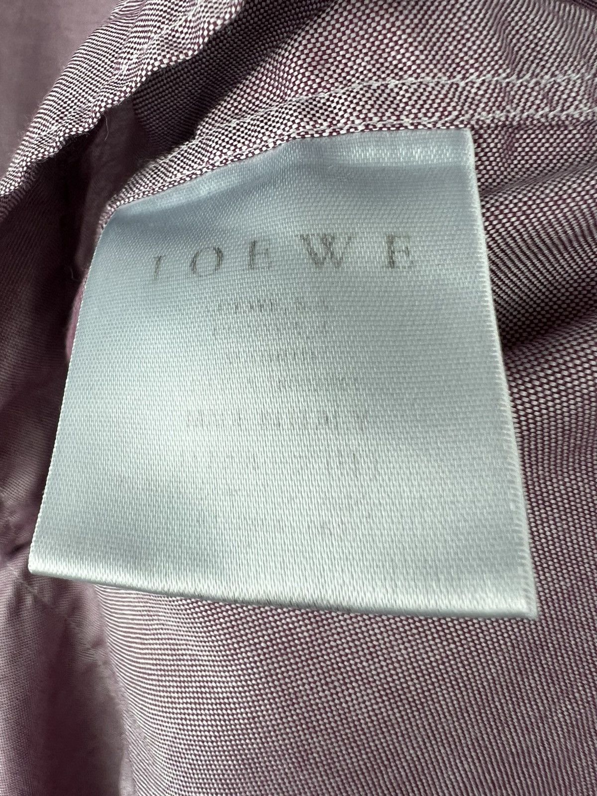 Designer × Loewe Loewe purple Classic Button Up Longsleeve shirt Size US XL / EU 56 / 4 - 6 Thumbnail