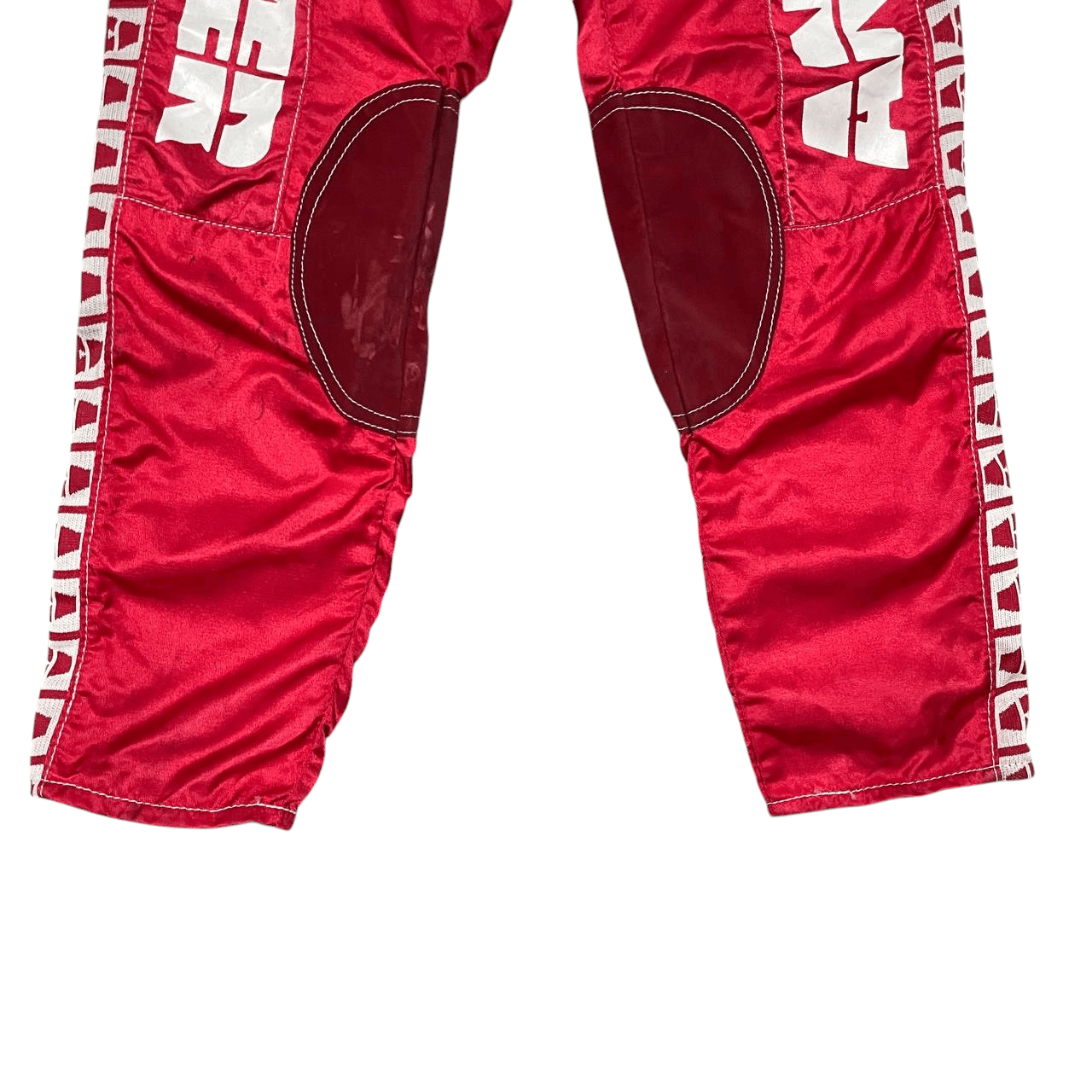 Japanese Brand Vintage Answer Racing Motocross Side Tape Pants Size US 32 / EU 48 - 3 Thumbnail