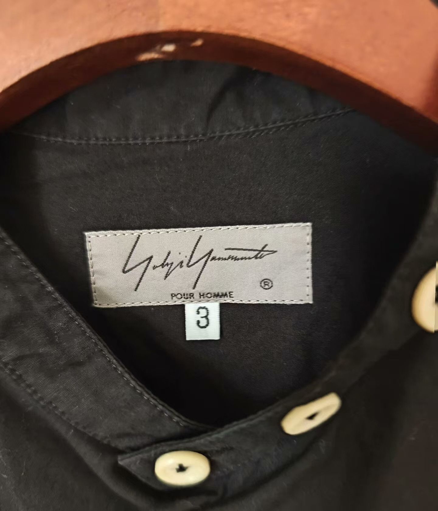 Yohji Yamamoto Yohji Yamamoto Button Shirt Size US L / EU 52-54 / 3 - 4 Thumbnail
