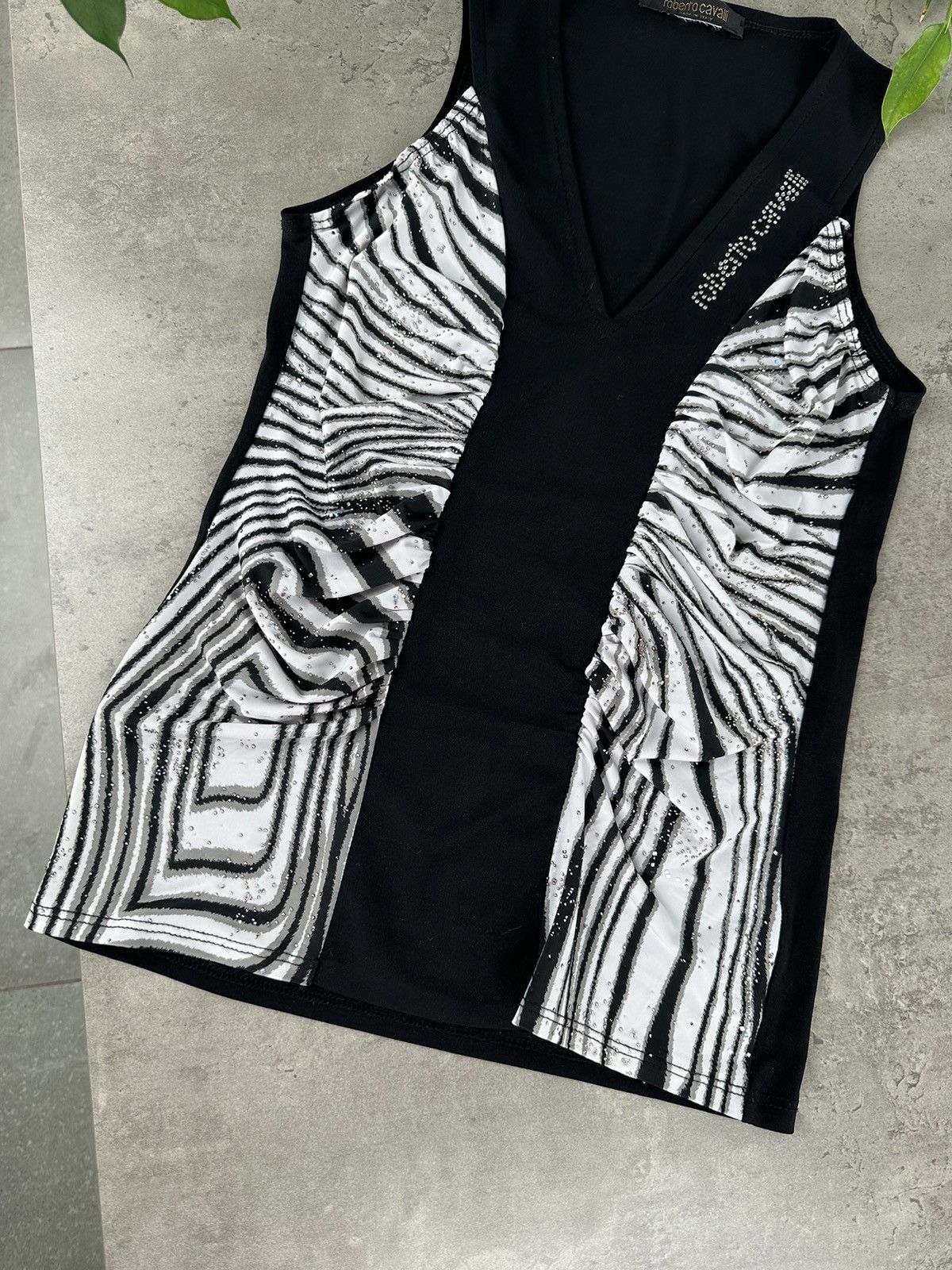 Roberto Cavalli Roberto Cavalli Tank Top Size XS / US 0-2 / IT 36-38 - 5 Thumbnail