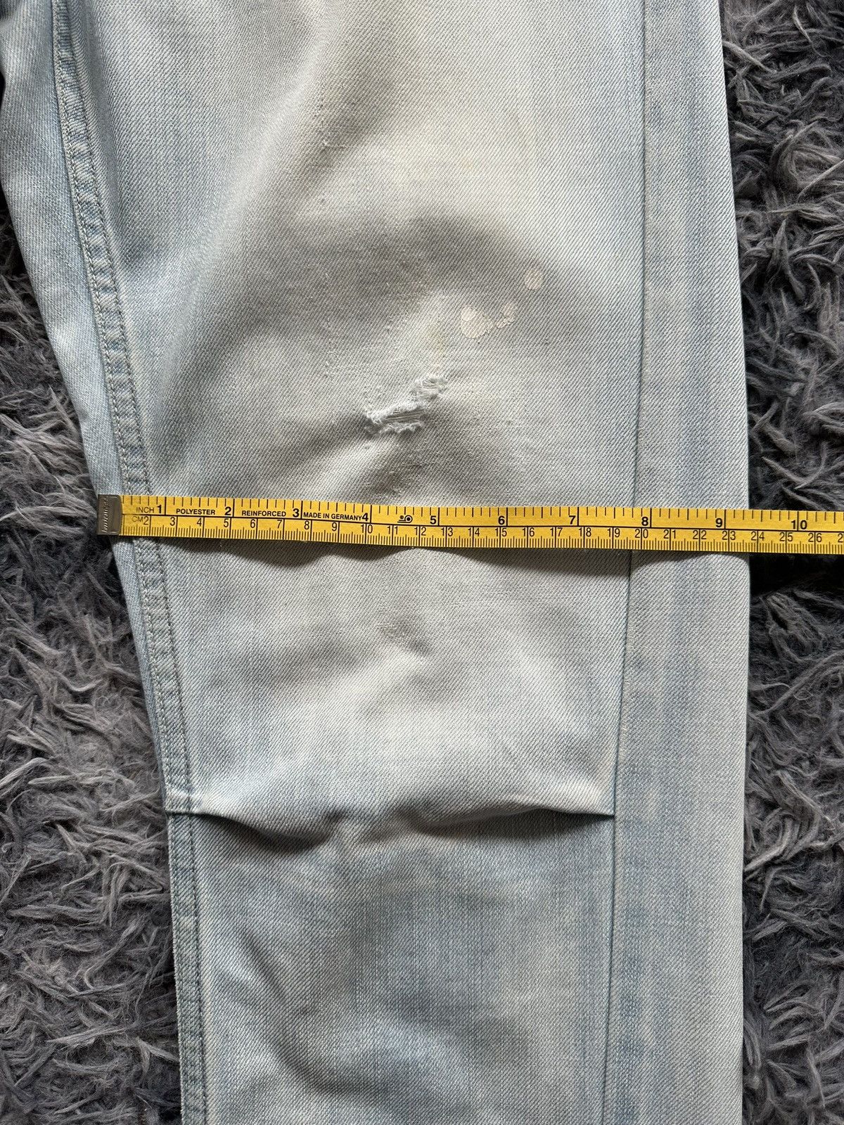 Zadig & Voltaire 00's Zadig & voltaire washed blue denim jeans Size US 35 - 24 Thumbnail