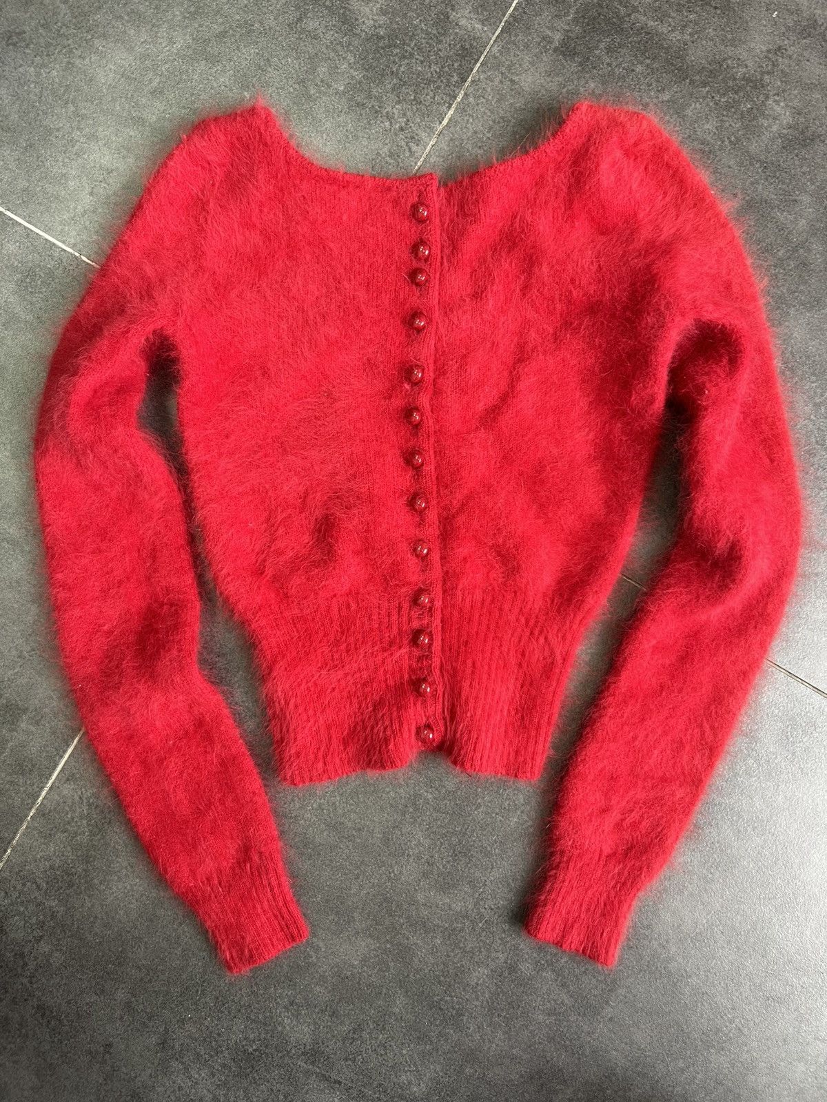 Dolce & Gabbana Vintage Dolce & Gabbana wool Cardigan angora Sweater Size S / US 4 / IT 40 - 5 Thumbnail