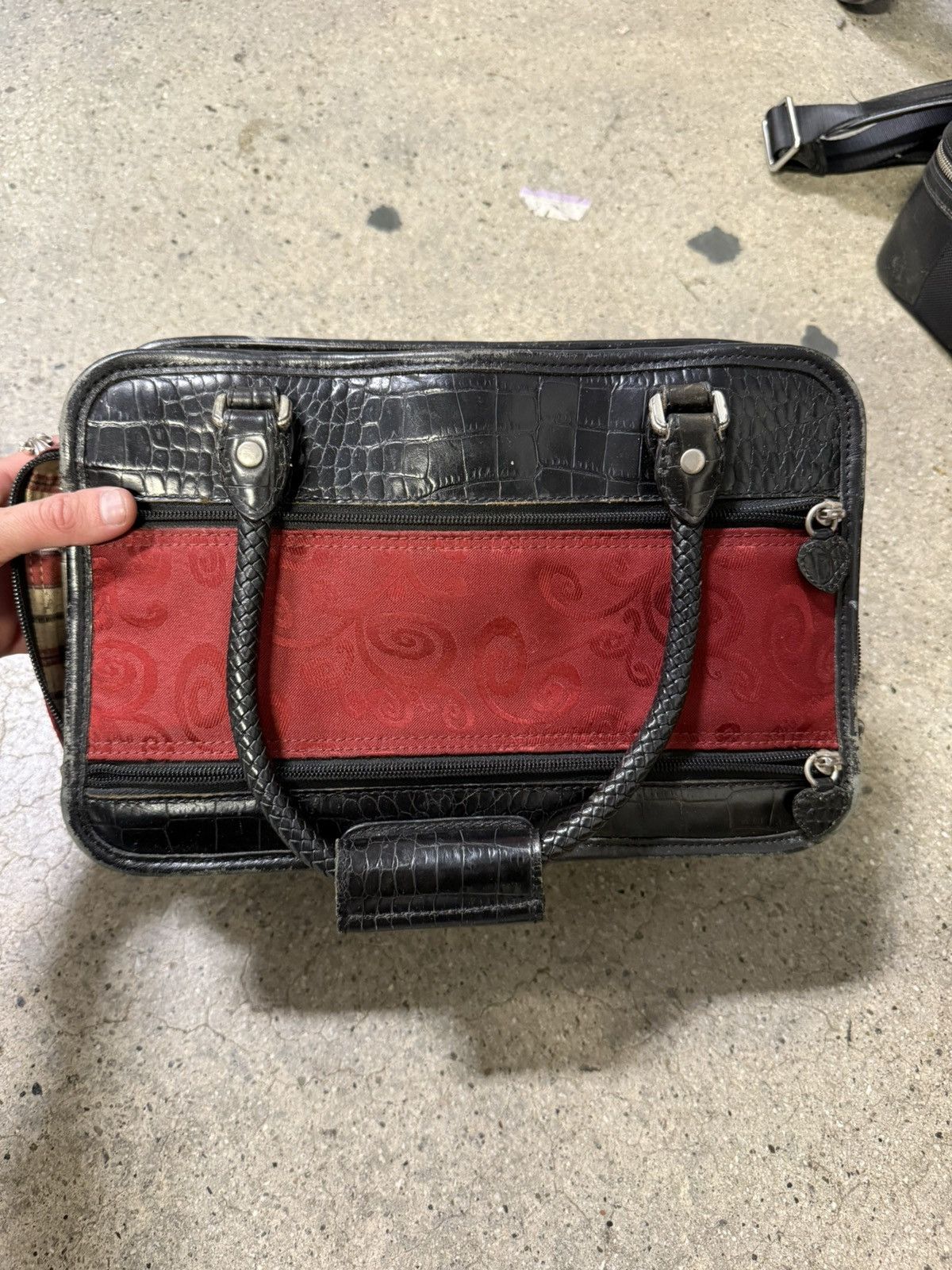 Brighton × Vintage Brighton Rare Love Heart 90s Hand Bag Purse Vintage Leather Size ONE SIZE - 5 Thumbnail