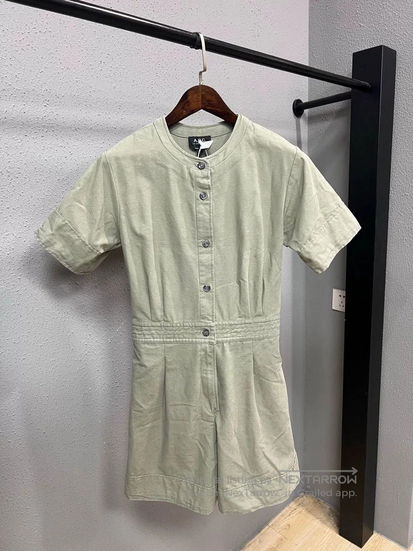 A.P.C. APC Jumpsuit Shirt Dress. Size XXS / US 00 / IT 34 - 1 Thumbnail