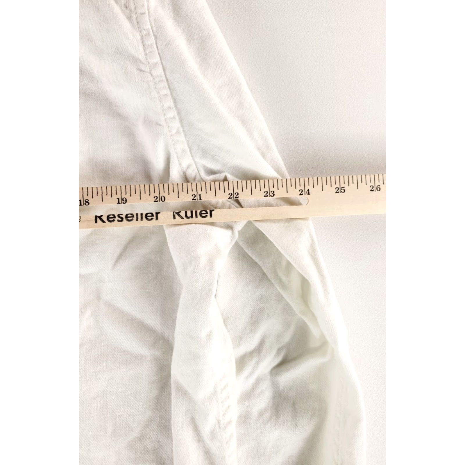 Vintage TZ Hand Made Pearl Snap Western Linen Cotton Shirt White Made Italy Mens XXL Shirt Size US XXL / EU 58 / 5 - 4 Thumbnail