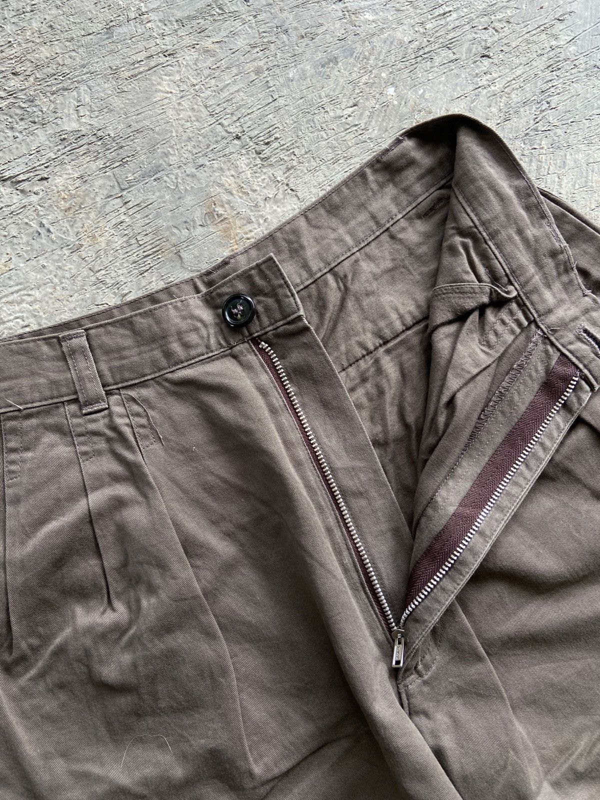 Hai Sporting Gear 2000s Hai Sporting Gear - Issey Miyake High Waist Pants Size US 27 - 4 Thumbnail