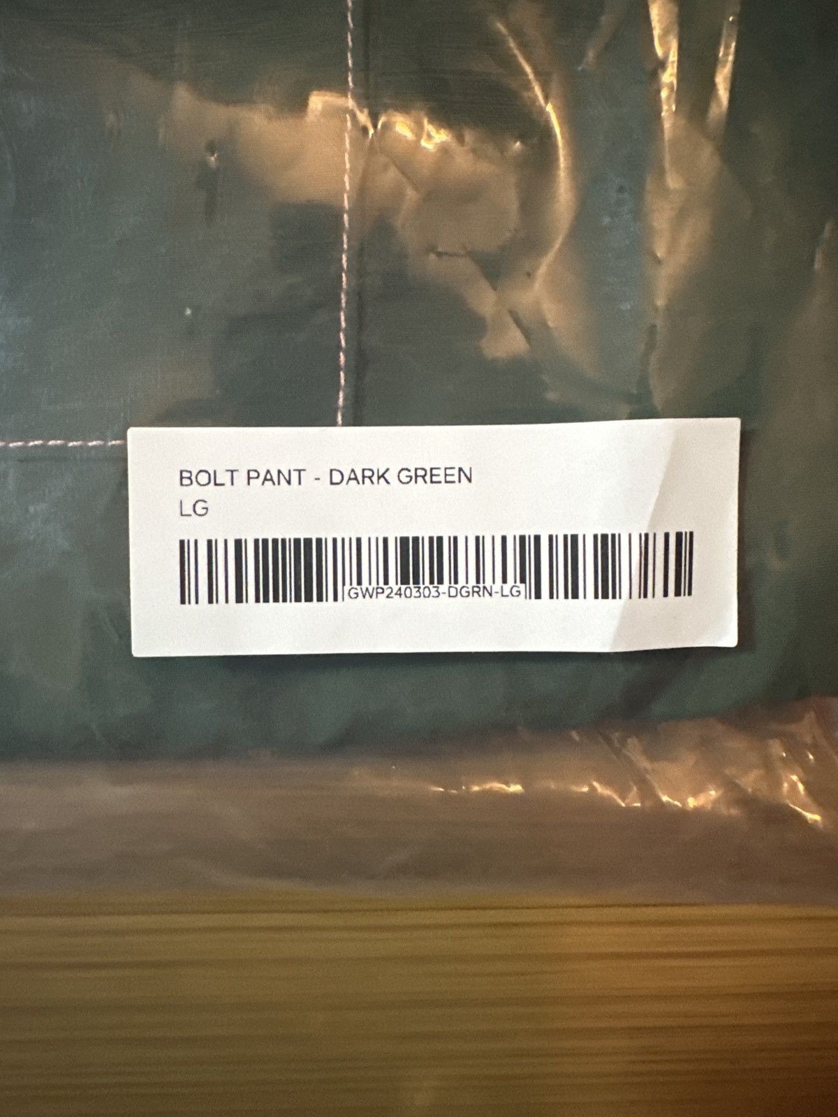 Golf Wang Golf Wang - Bolt Pant - Dark Green Size US 34 / EU 50 - 1 Thumbnail