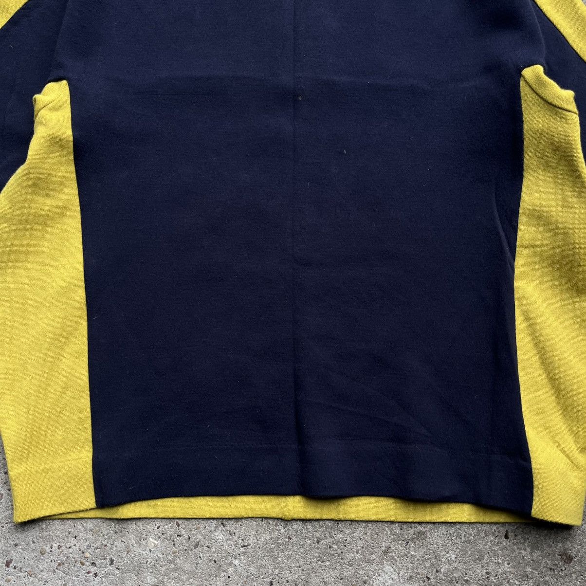 Marni Marni Avant-Garde Blouse navy yellow Japanese Style Size M / US 6-8 / IT 42-44 - 2 Thumbnail