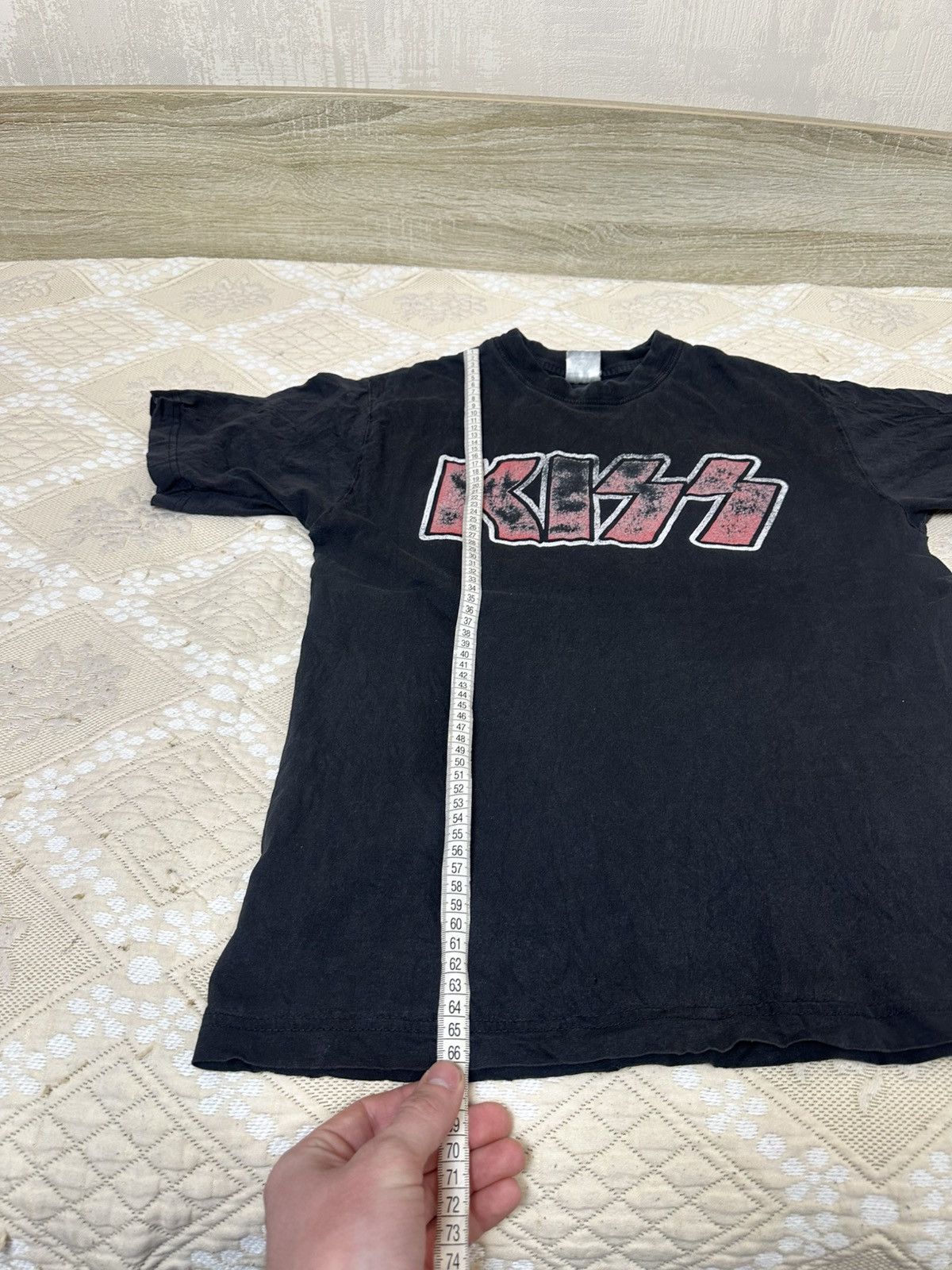 Band Tees 🔥 90s KISS Vintage Rock Band T Shirt Logo Tour USA Size US S / EU 44-46 / 1 - 8 Thumbnail