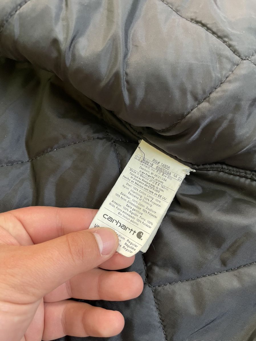 Carhartt × Vintage Vintage Carhartt Vest Jacket 90s Destroy Work USA Size US M / EU 48-50 / 2 - 15 Thumbnail