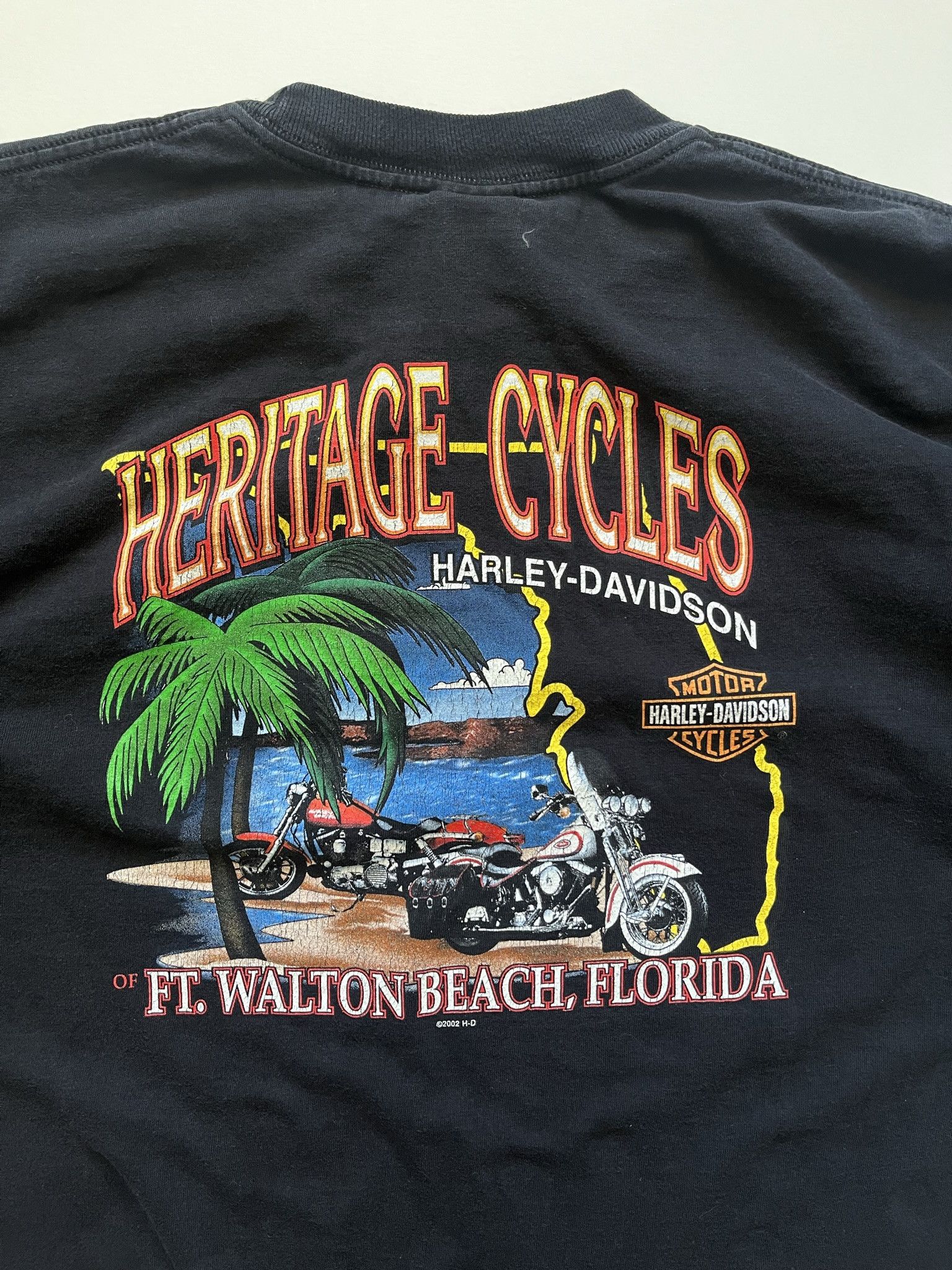 Harley Davidson Vintage Heritage Cycles Harley Davidson Tee Size US XL / EU 56 / 4 - 3 Thumbnail