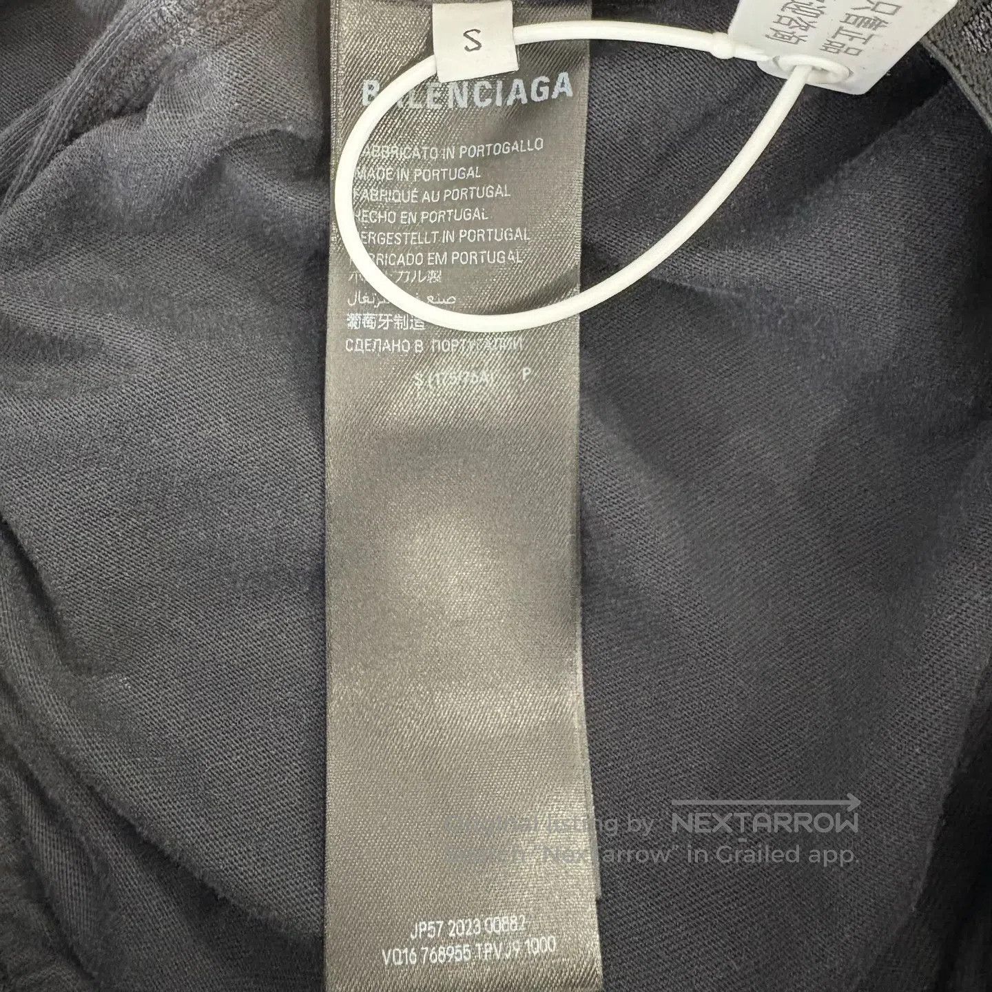 Balenciaga Balenciaga sizes Washable black waistband embroidered logo Size US 28 / EU 44 - 4 Thumbnail
