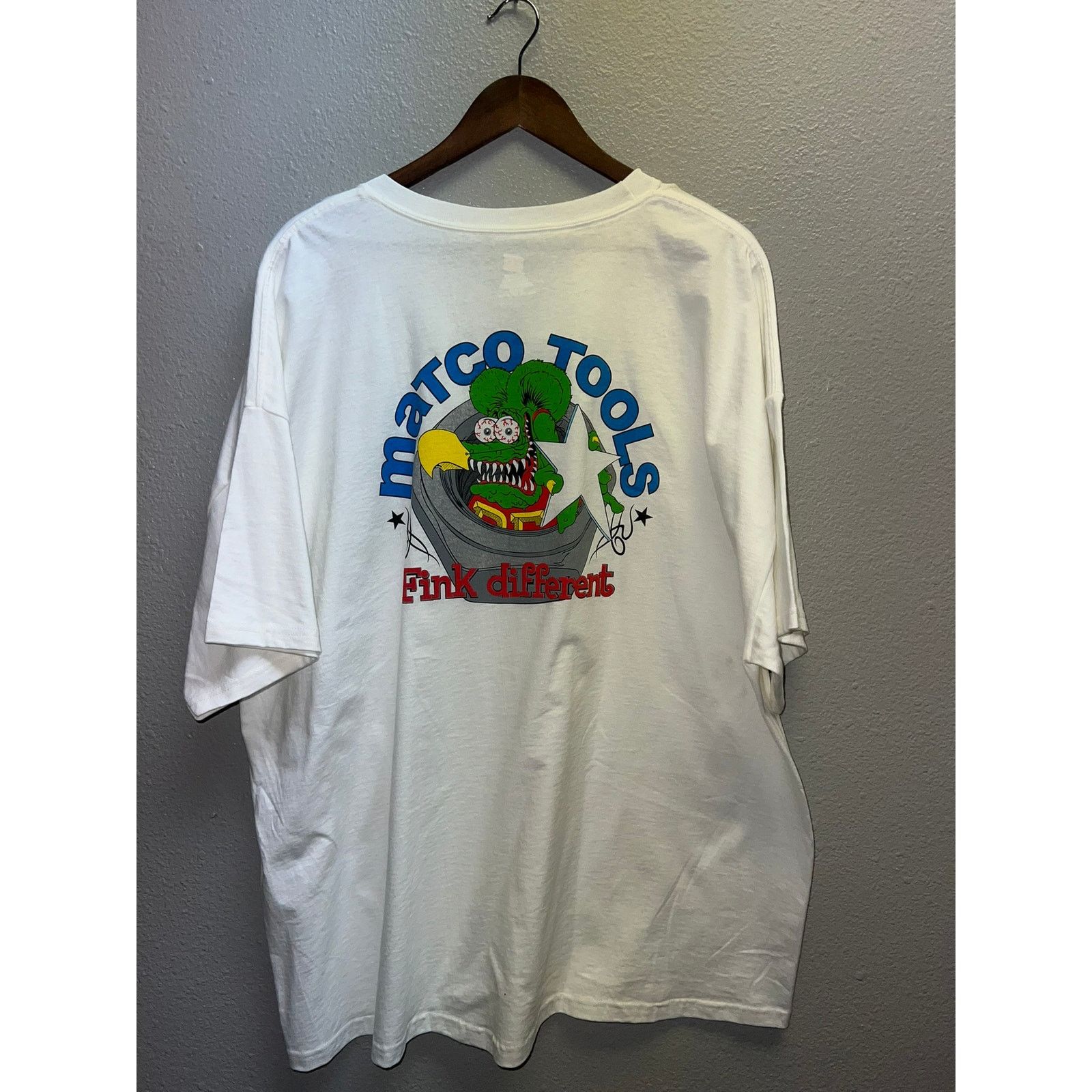 Hanes Matco Tools Rat Fink Shirt Different Car Mechanic Tee 3XL Size US XXL / EU 58 / 5 - 5 Thumbnail