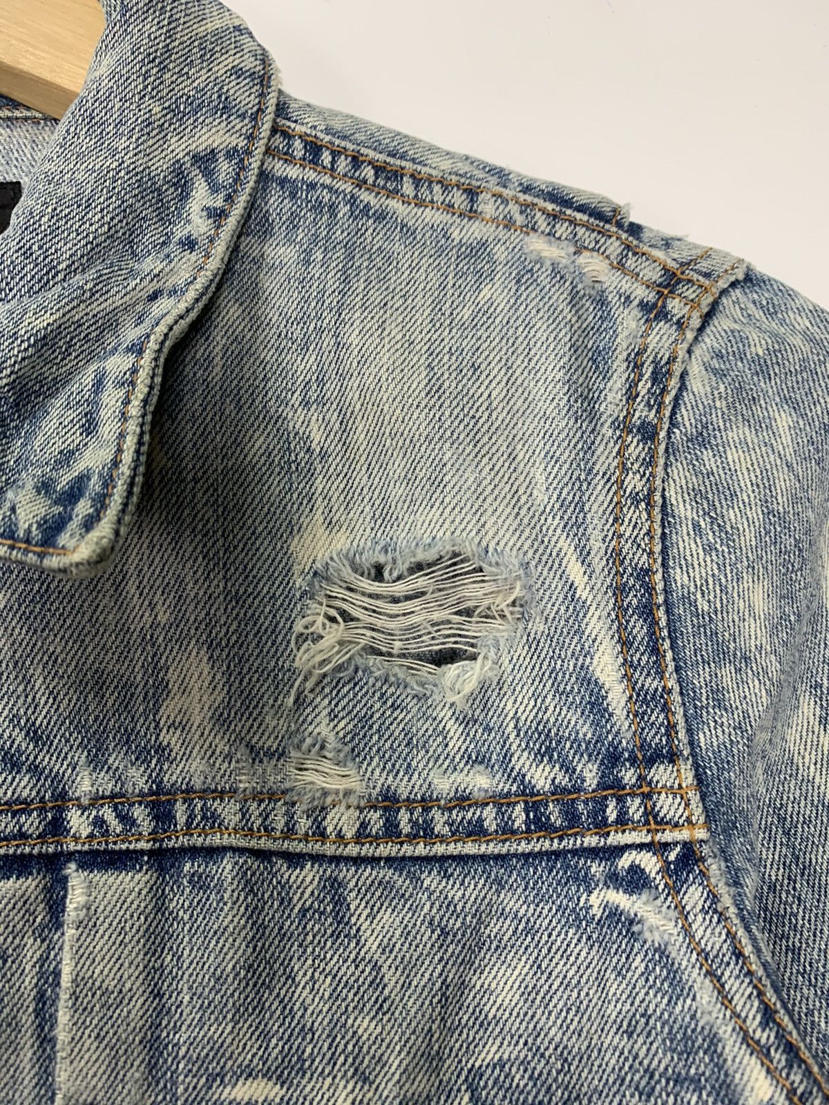 Japanese Brand Stunner crop denim jacket Size US S / EU 44-46 / 1 - 9 Thumbnail