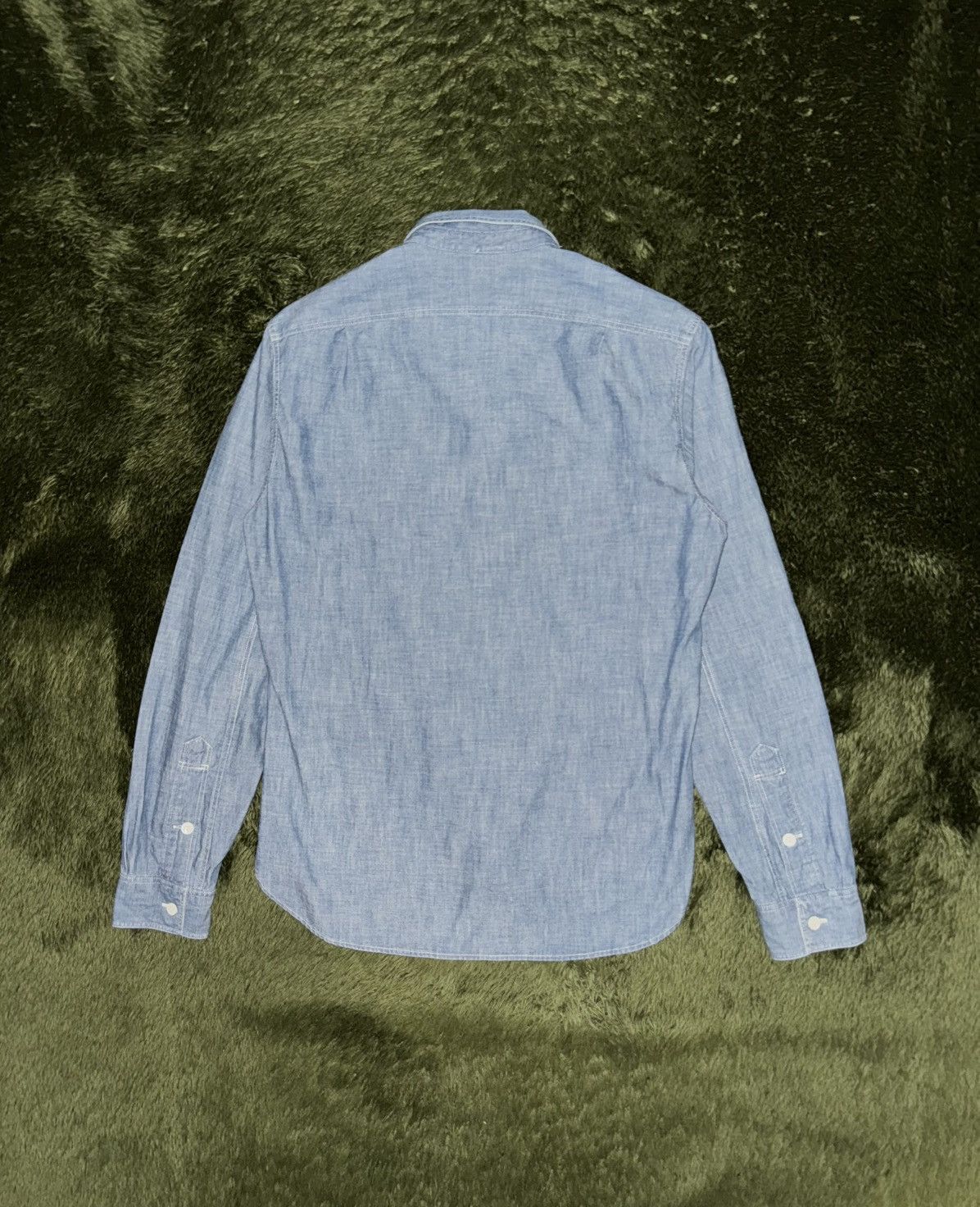 J.Crew [S] J.Crew Classic-Fit Pocket Chambray Shirt Size US S / EU 44-46 / 1 - 8 Thumbnail