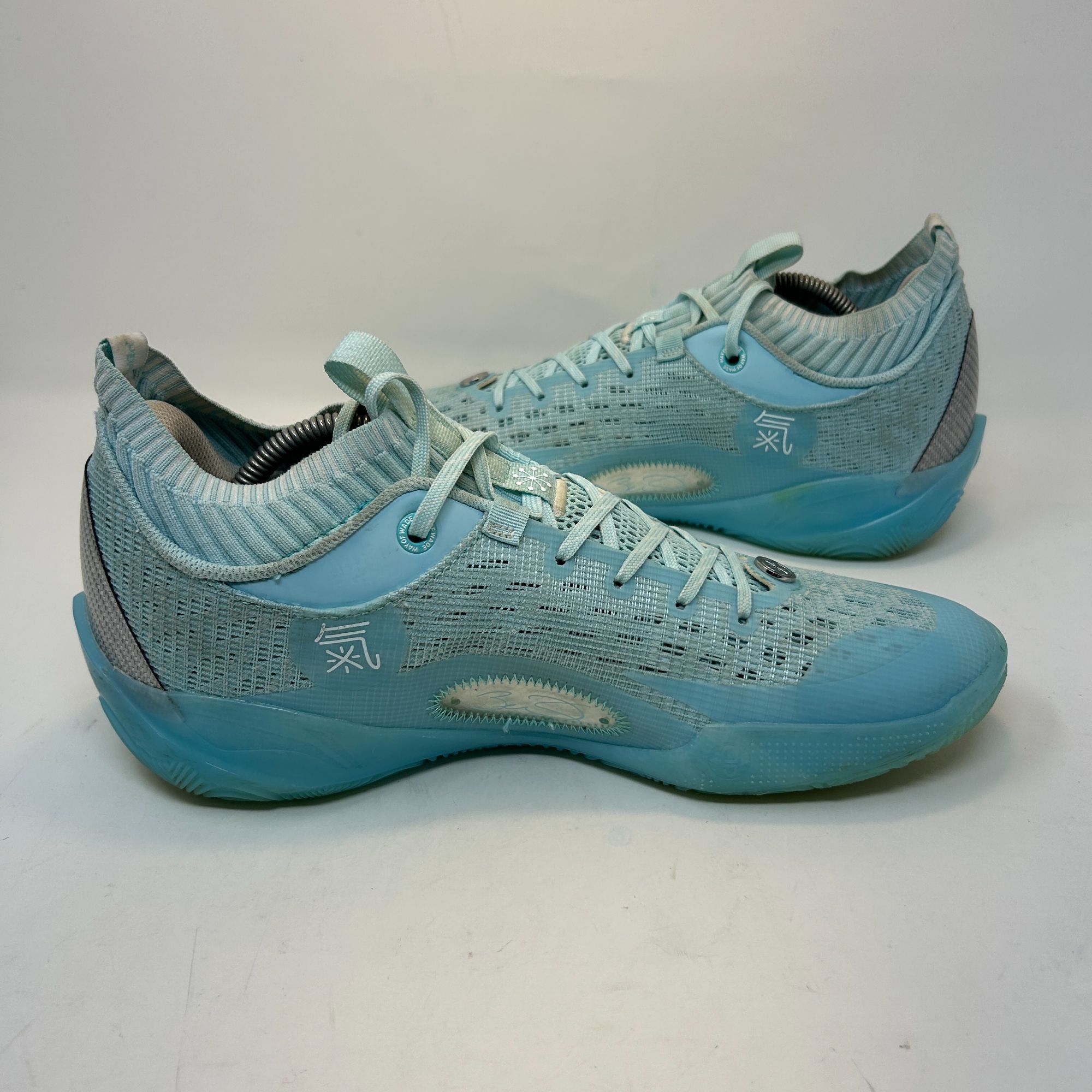 Li-Ning Li-Ning All City 10 V2 Basketball Shoes Light Blue & Silver Size US 9.5 / EU 42-43 - 6 Thumbnail