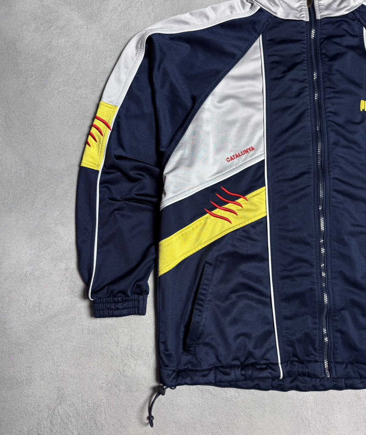 Puma Catalunya 2001 2003 Football Soccer Track Jacket Puma Size US L / EU 52-54 / 3 - 5 Thumbnail