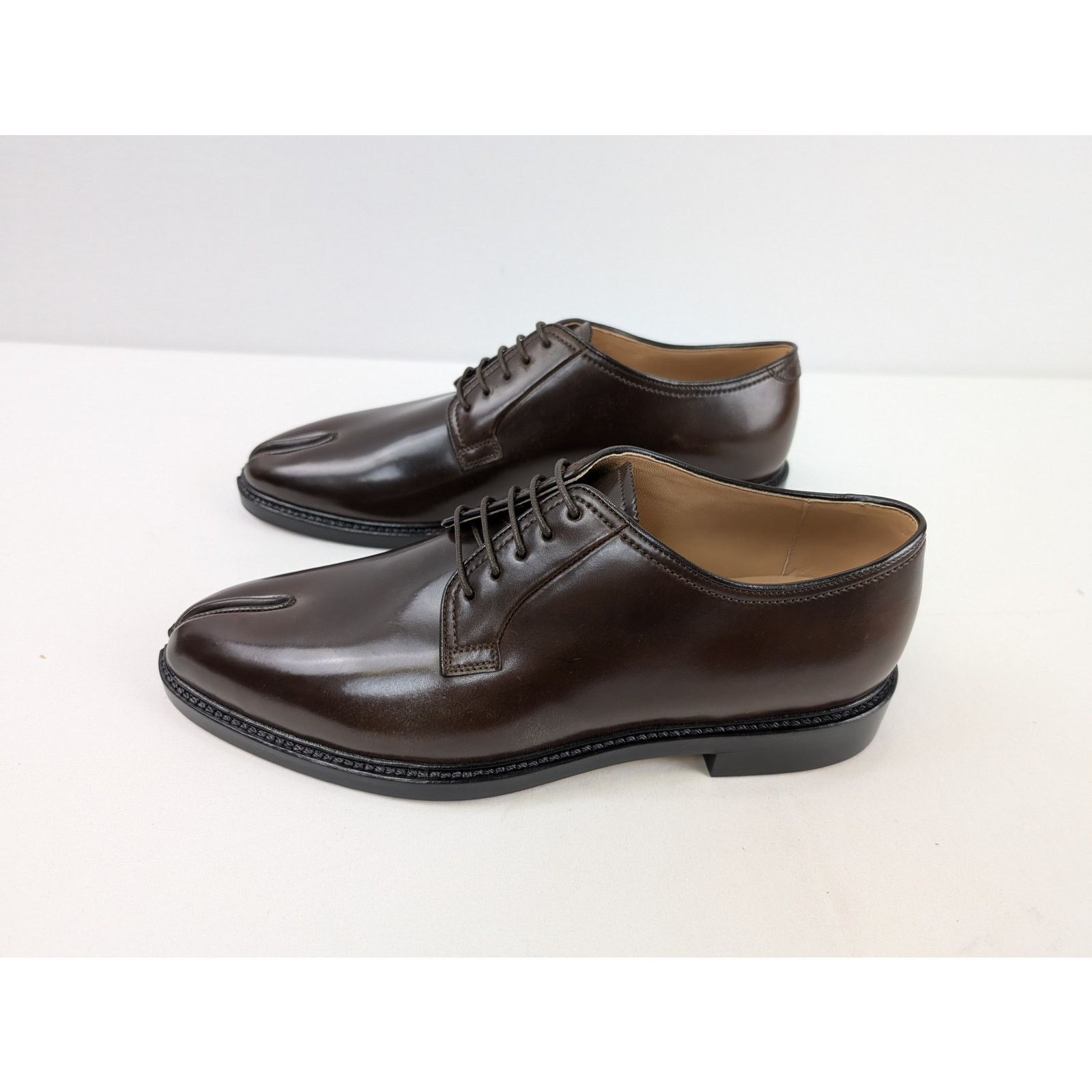 Maison Margiela o1rshd1 Tabi Derby Shoe Boots in Brown Size US 10 / EU 43 - 7 Thumbnail