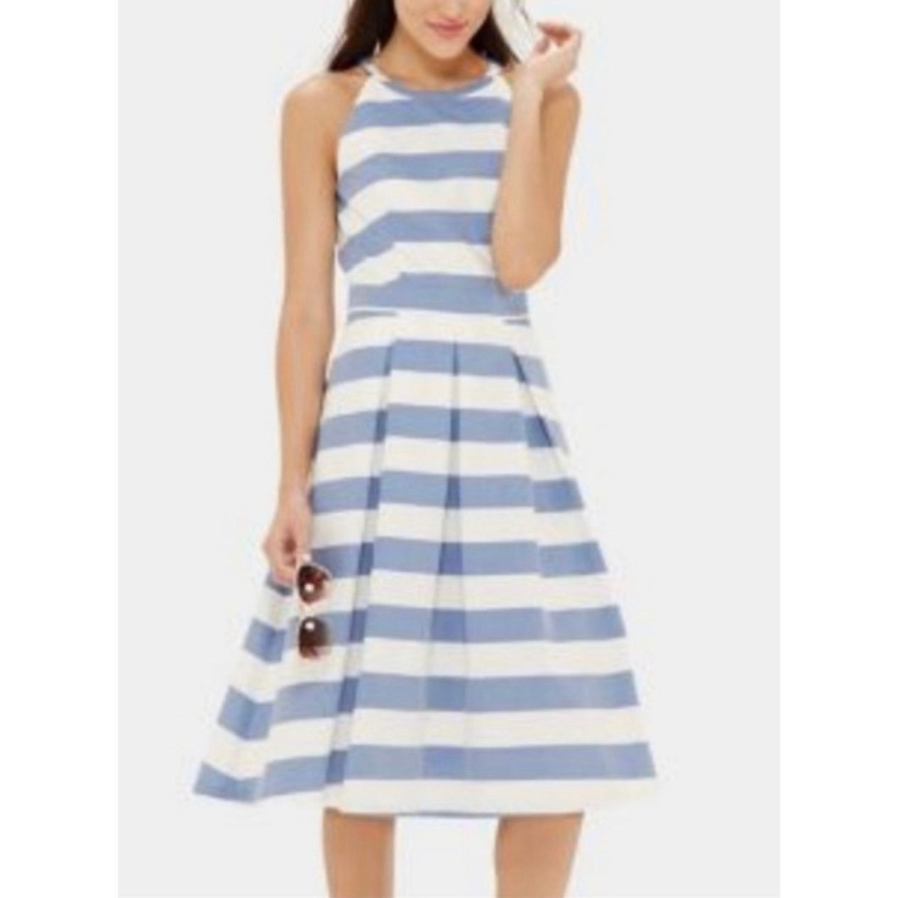 Other The Limited Nautical Style Cruise Dress Blue White Stripe D Size XL / US 12-14 / IT 48-50 - 1 Thumbnail