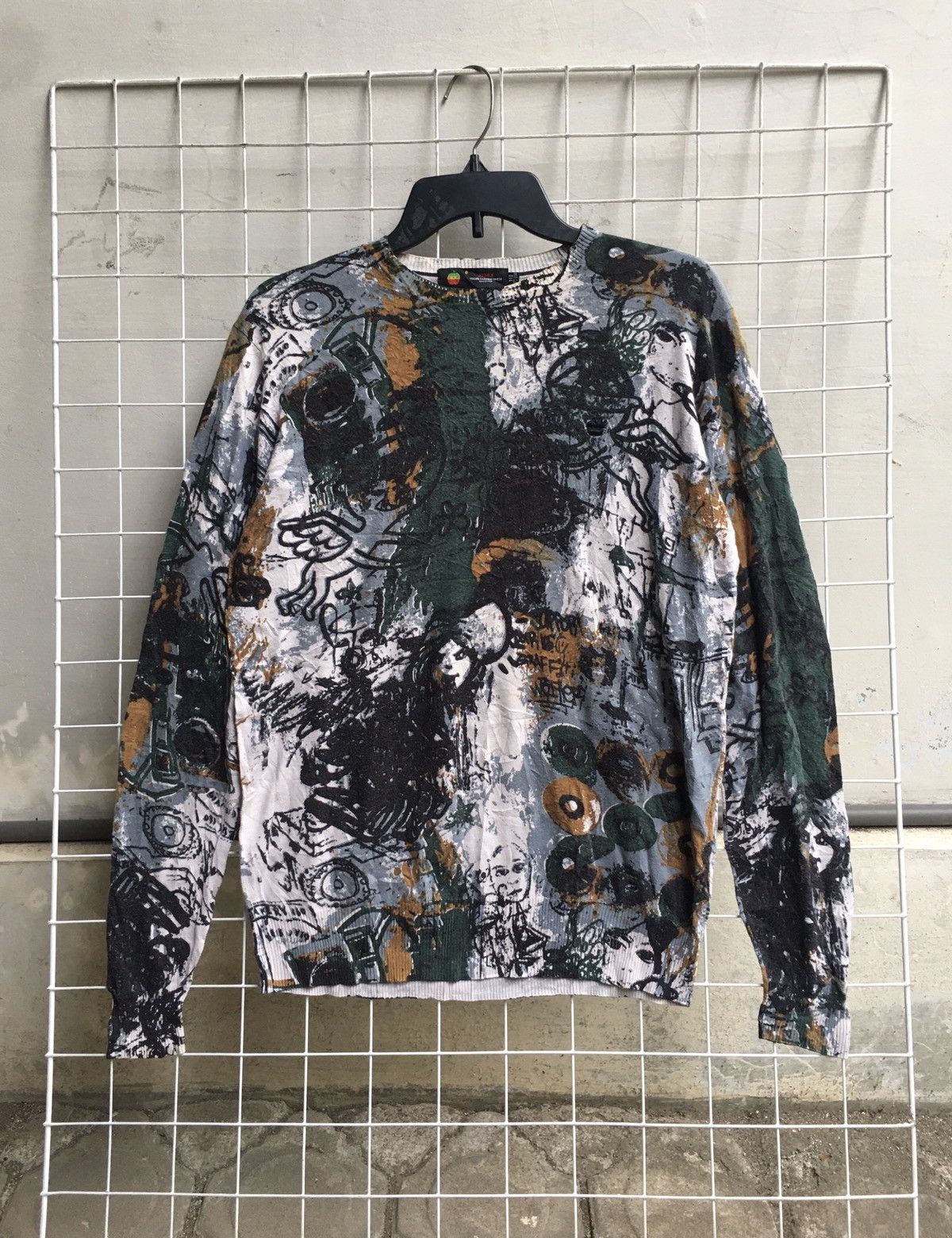 Japanese Brand Unknow brand full print Size US M / EU 48-50 / 2 - 1 Thumbnail