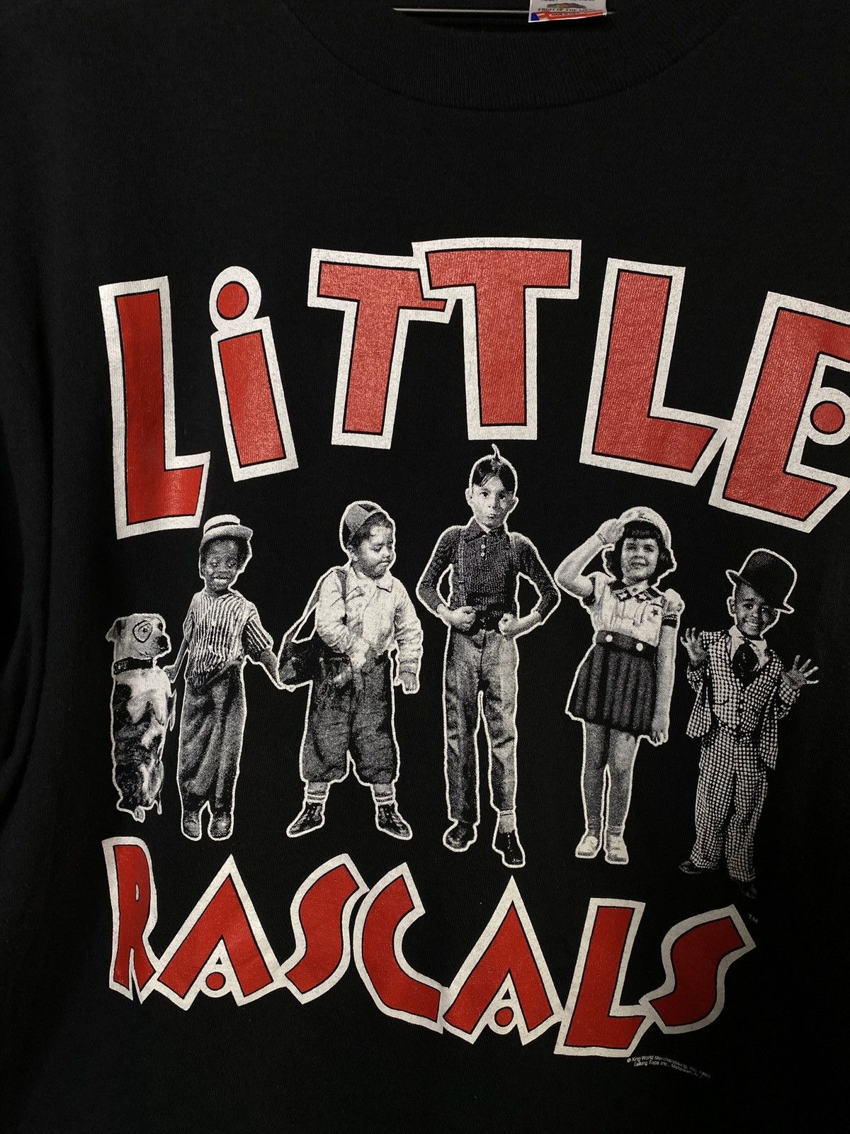 Vintage 90’s Vintage Little Rascals Movie Tee Shirt XLarge Size US XL / EU 56 / 4 - 2 Thumbnail