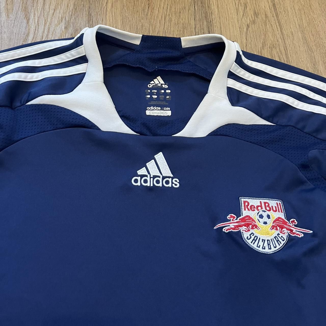Adidas 2008-09 Redbull Salzburg Away y2k 2000s Football Size US XL / EU 56 / 4 - 3 Thumbnail
