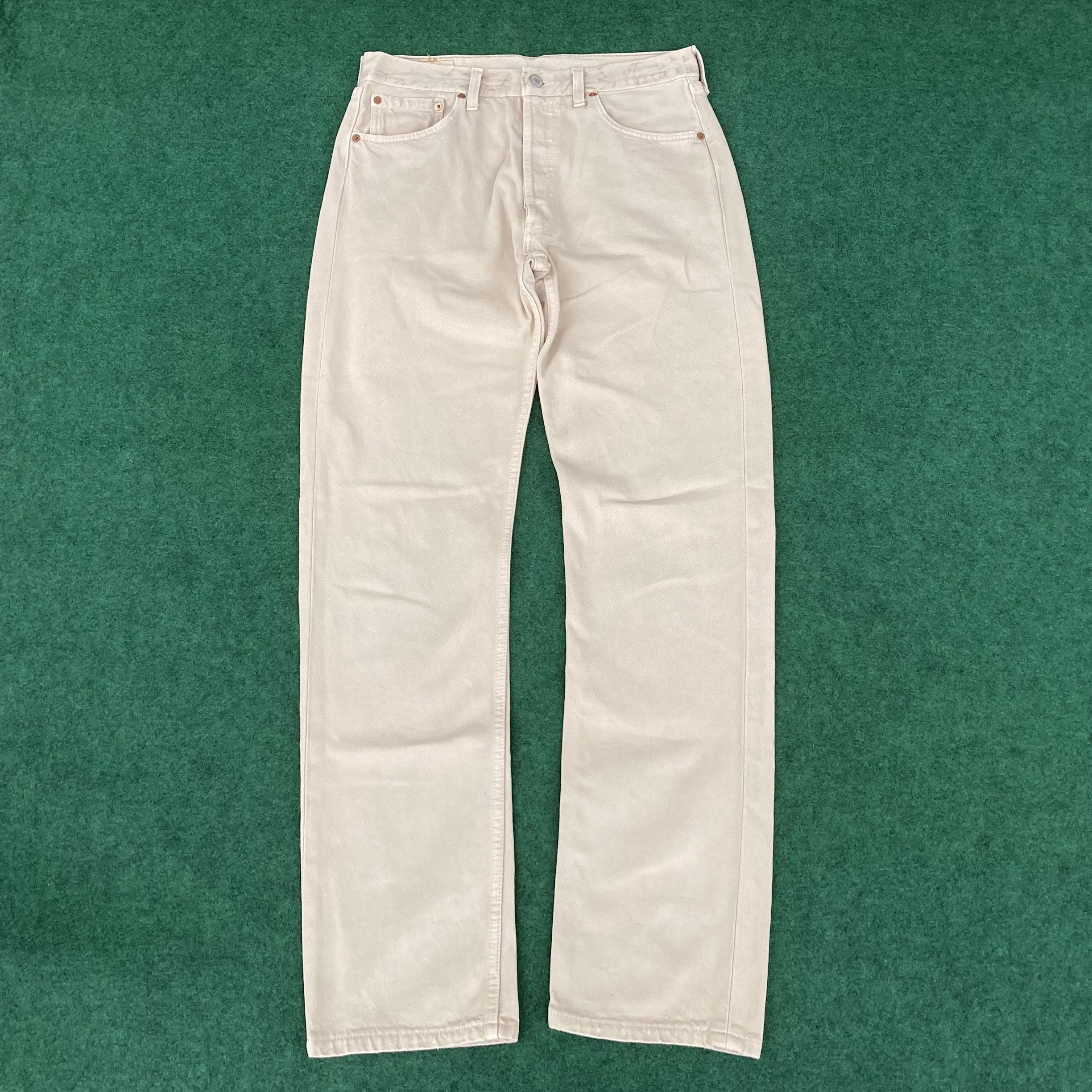 Levi's × Vintage Vtg 31x33 Levis 501 Faded Punk Grunge Jeans Size US 31 - 1 Thumbnail
