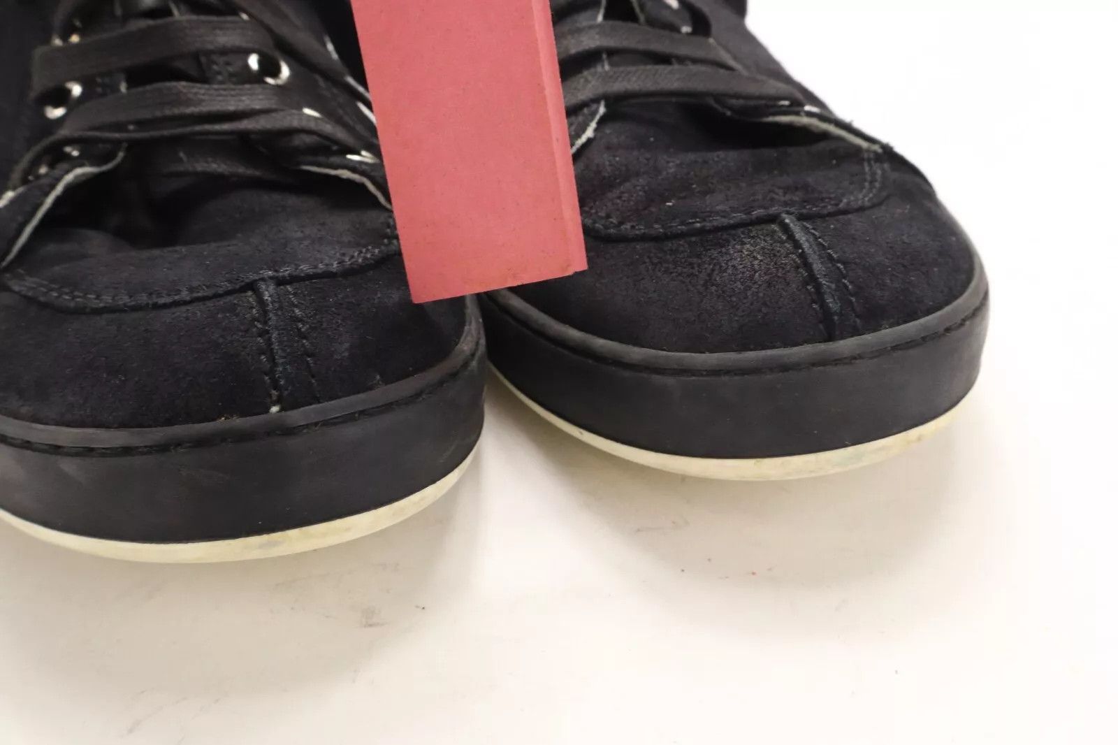 Dior DIOR Sneakers Men's FR 42 Black Suede Leather Almond Toe Size US 9 / EU 42 - 14 Thumbnail