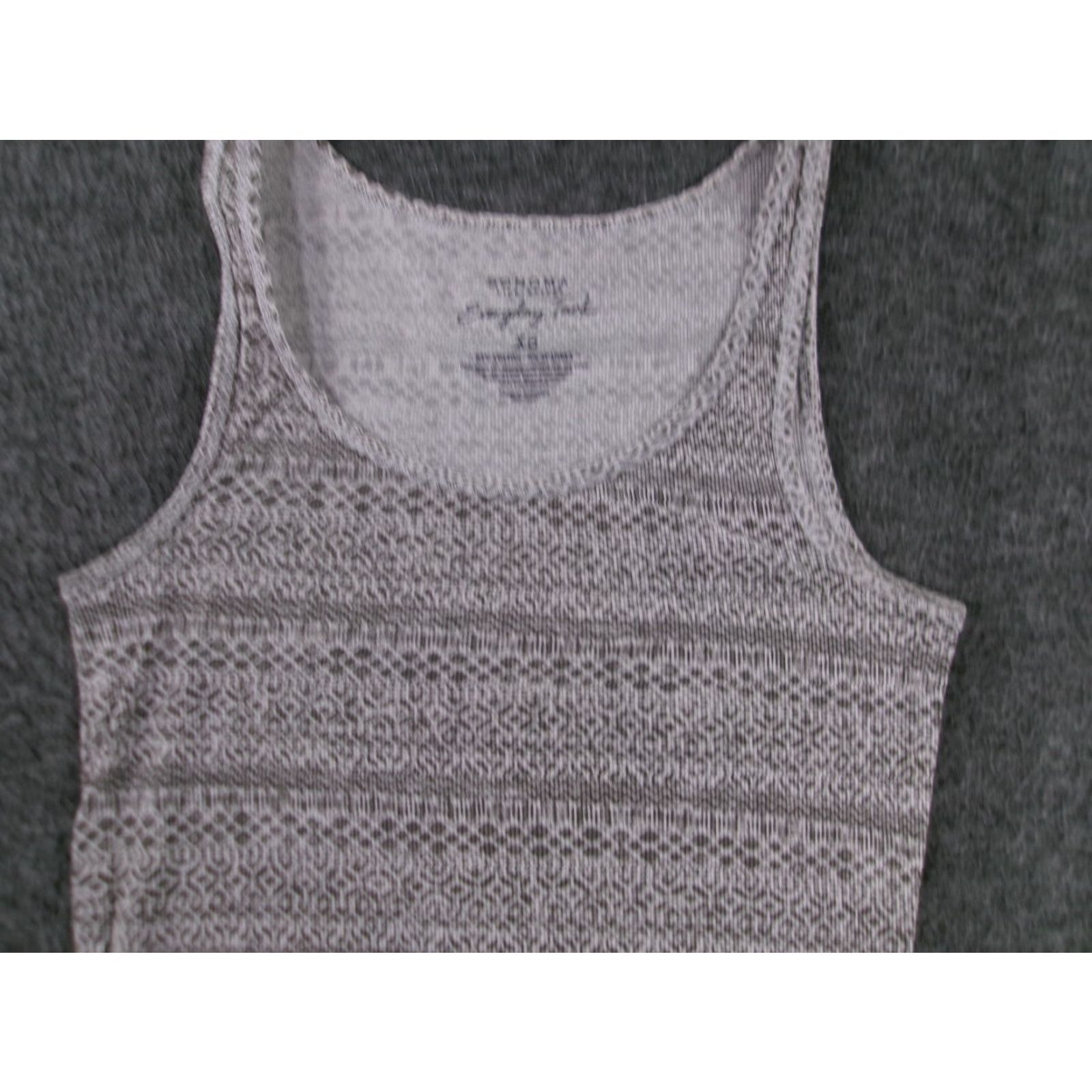Vintage SONOMA Tank Top Women XS Gray Geometric Aztec Casual Sleeveless Scoop Neck Basic Size XS / US 0-2 / IT 36-38 - 2 Thumbnail