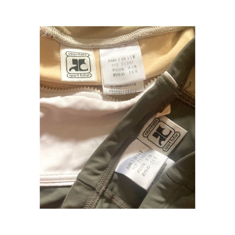 Courreges Vintage Courreges Jersey Top & Bottom Size XS / US 0-2 / IT 36-38 - 8 Thumbnail