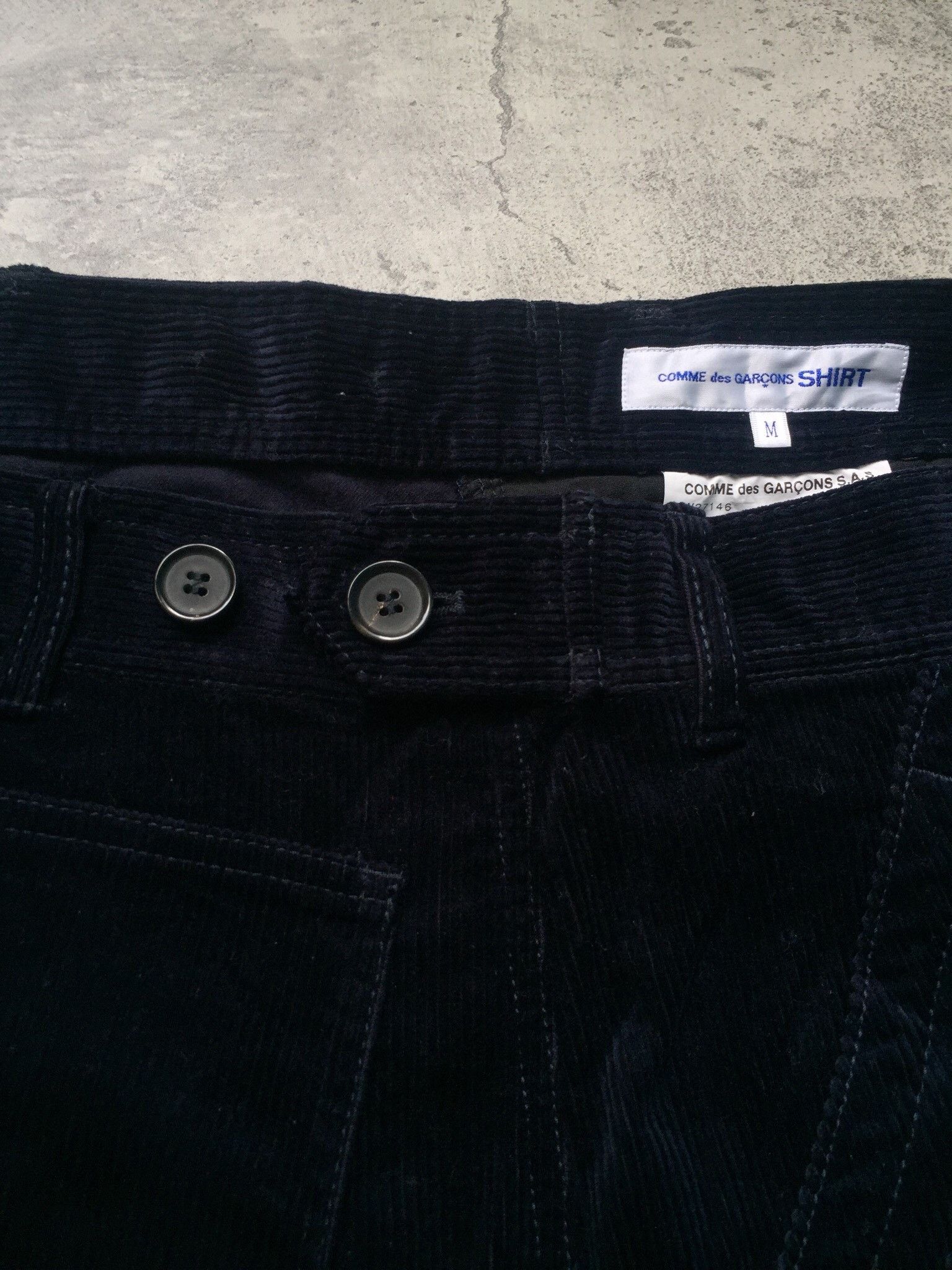 Comme des Garcons CDG Fatigue Corduroy Pants Size 34&37(Adjustable) Size US 34 / EU 50 - 4 Thumbnail