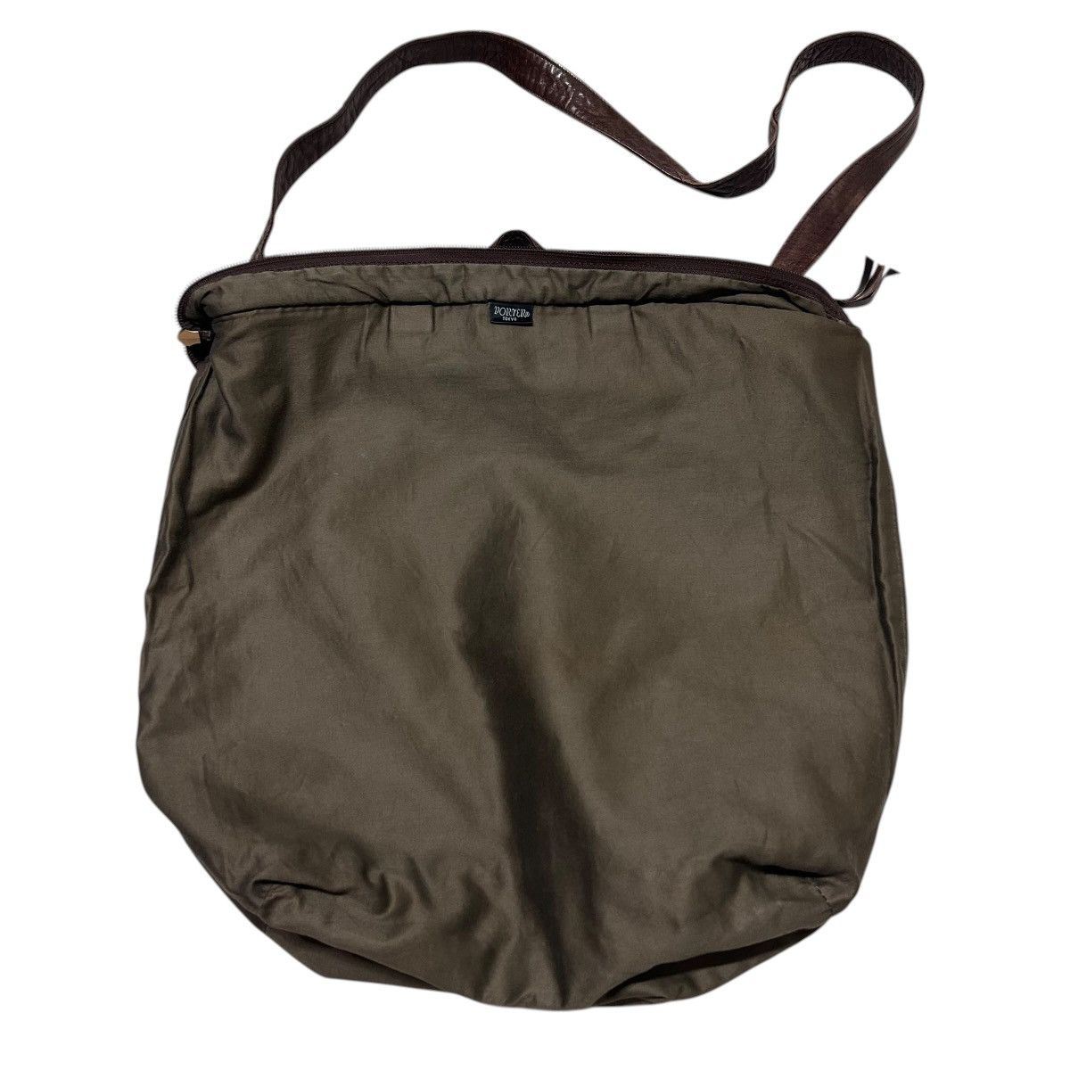 Porter 753 Porter Yoshida leather shoulder bag unisex brown Size ONE SIZE - 11 Thumbnail