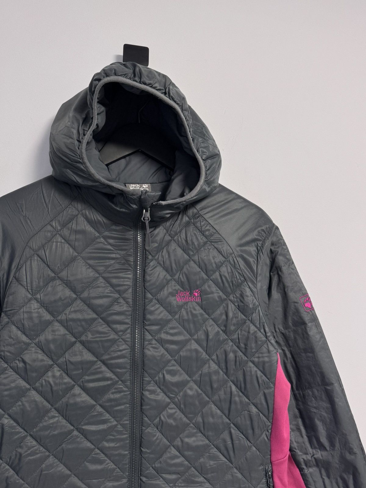 Jack Wolfskin JACK WOLFSKIN Women’s Hooded Padded Jacket Size L / US 10 / IT 46 - 2 Thumbnail