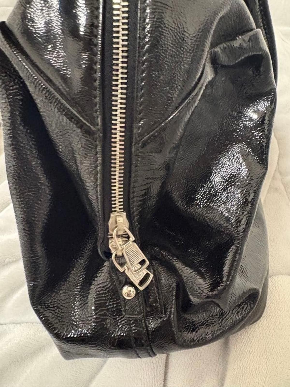 Saint Laurent Paris Saint Laurent - Black Patent Leather Handbag Size ONE SIZE - 6 Thumbnail