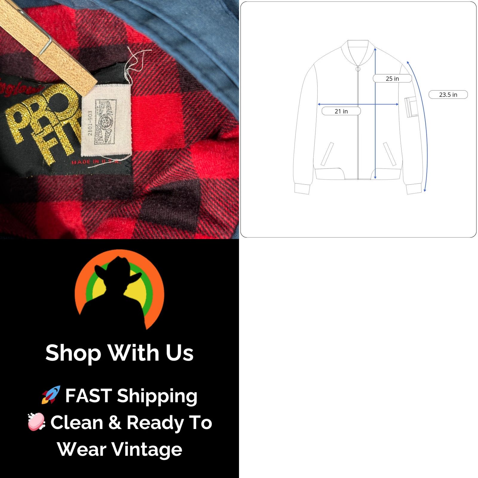 Vintage VINTAGE King Louie Jacket Shirt? Size US S / EU 44-46 / 1 - 8 Thumbnail