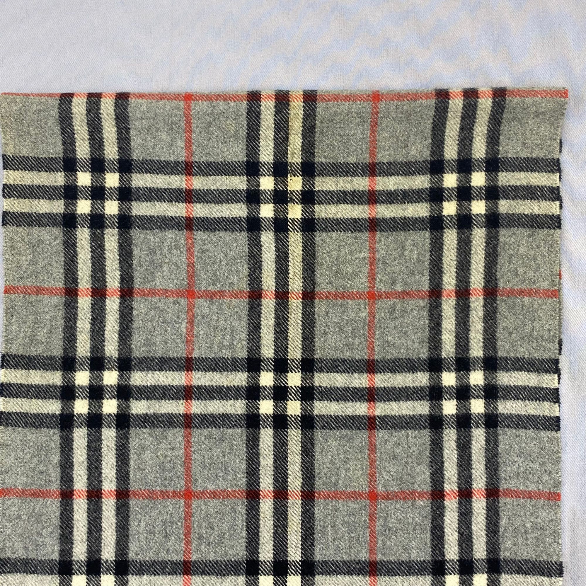 Burberry Vintage Burberry Scarf Muffler Check Winter Scarves Size ONE SIZE - 7 Thumbnail